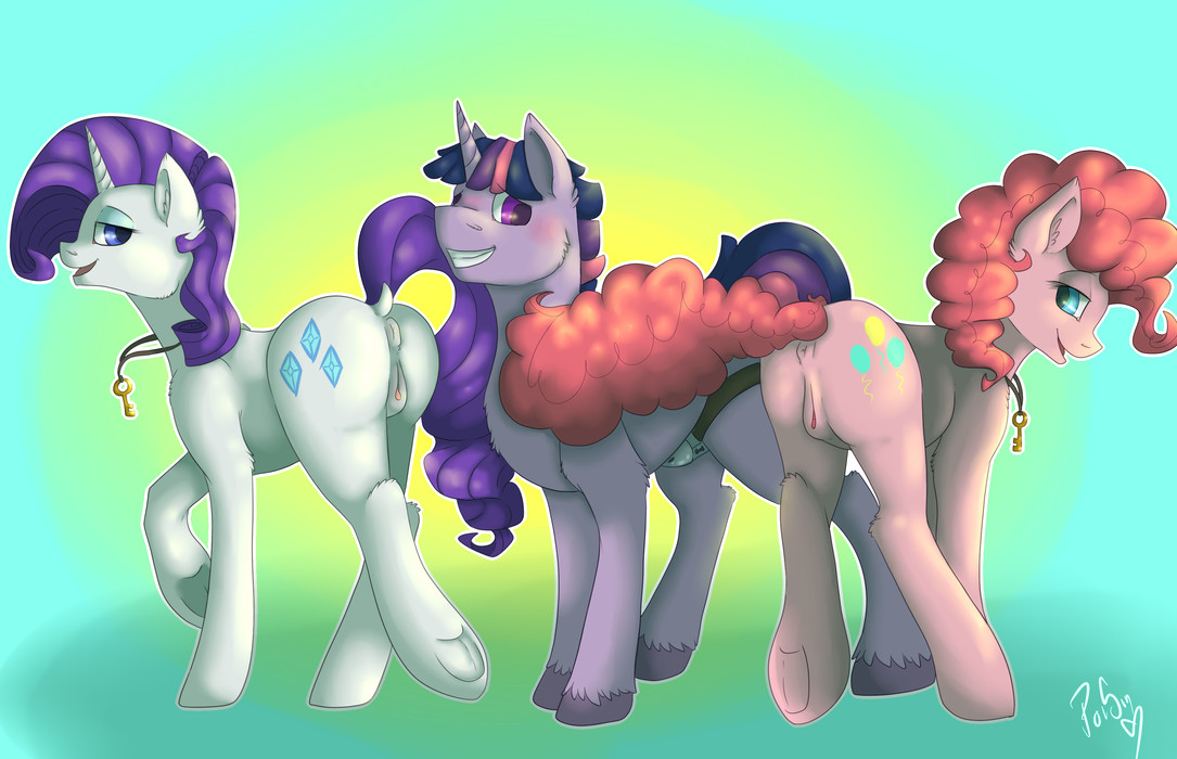 Rule34 – If it exists, there is porn of it / poisindoodles, pinkie pie (mlp), rarity (mlp), twilight sparkle (mlp) / 474375