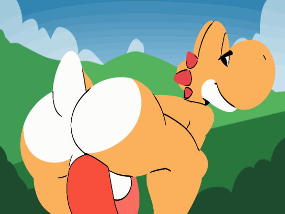 Rule34 – If it exists, there is porn of it / komdog, komponi, kamek, koopa, orange yoshi, yoshi / 9337438