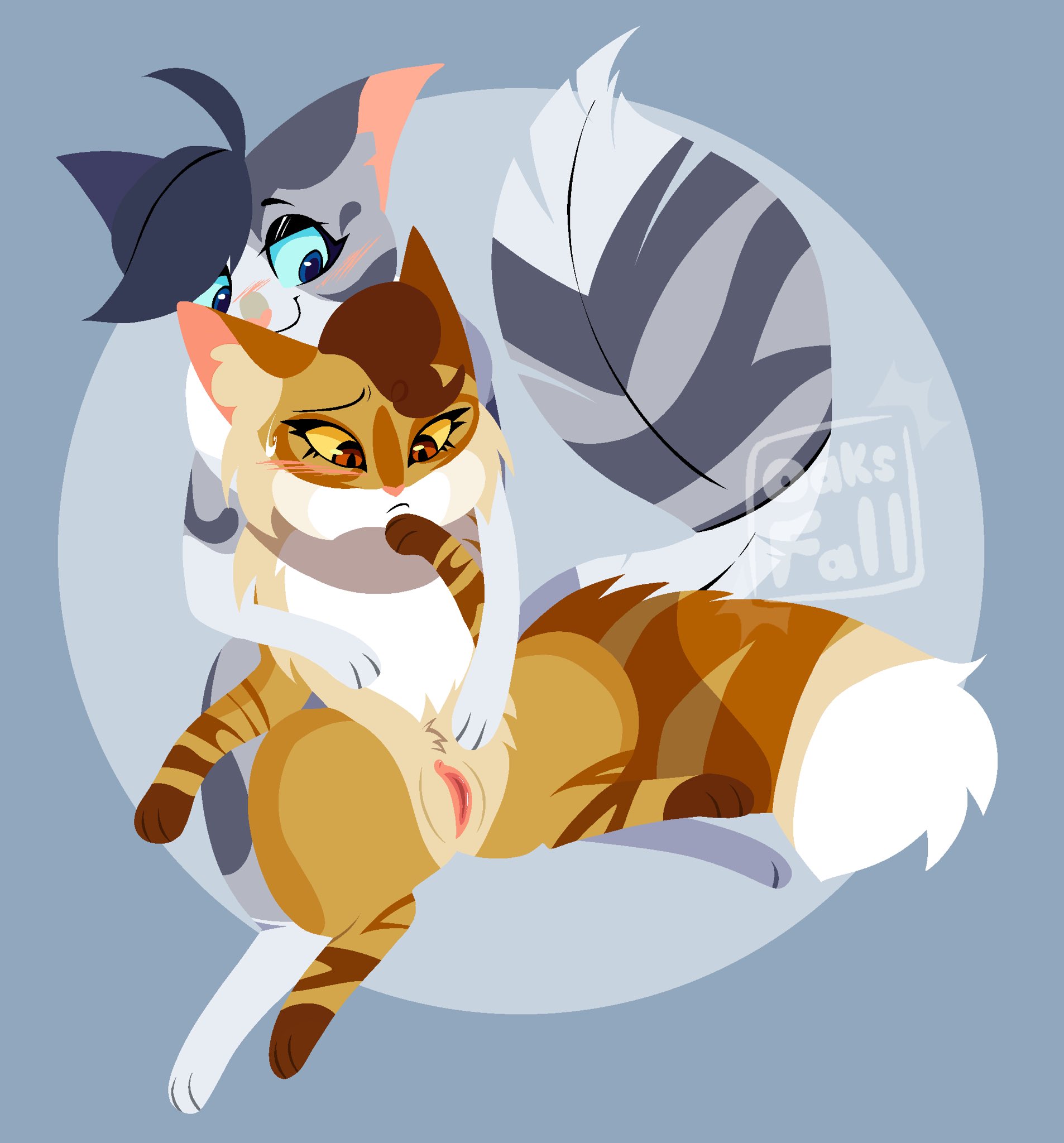 Rule34 – If it exists, there is porn of it / feathertail (warriors), mothwing (warriors) / 9338054