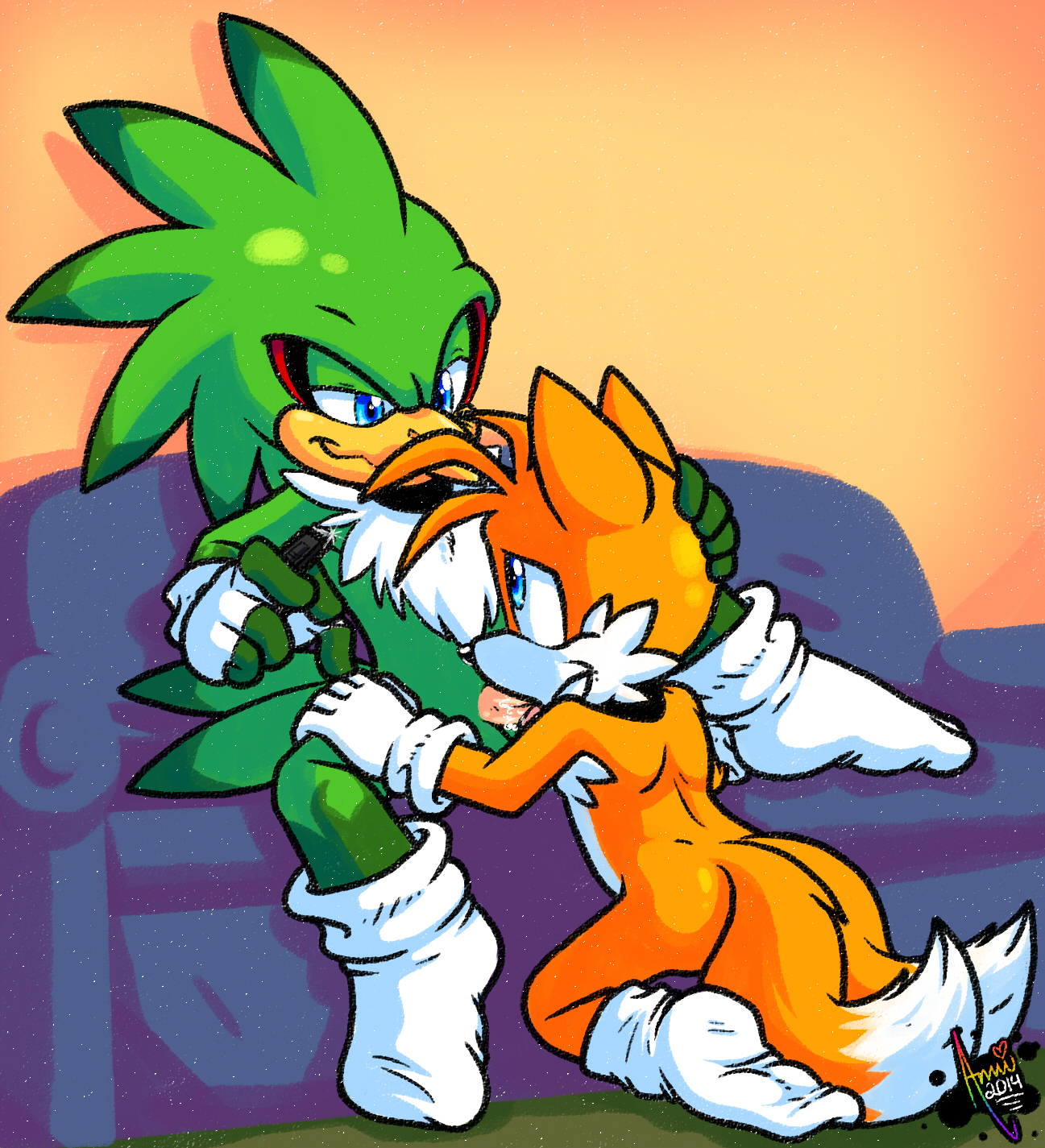 Rule34 – If it exists, there is porn of it / amuzoreh, jet the hawk, tails / 474554