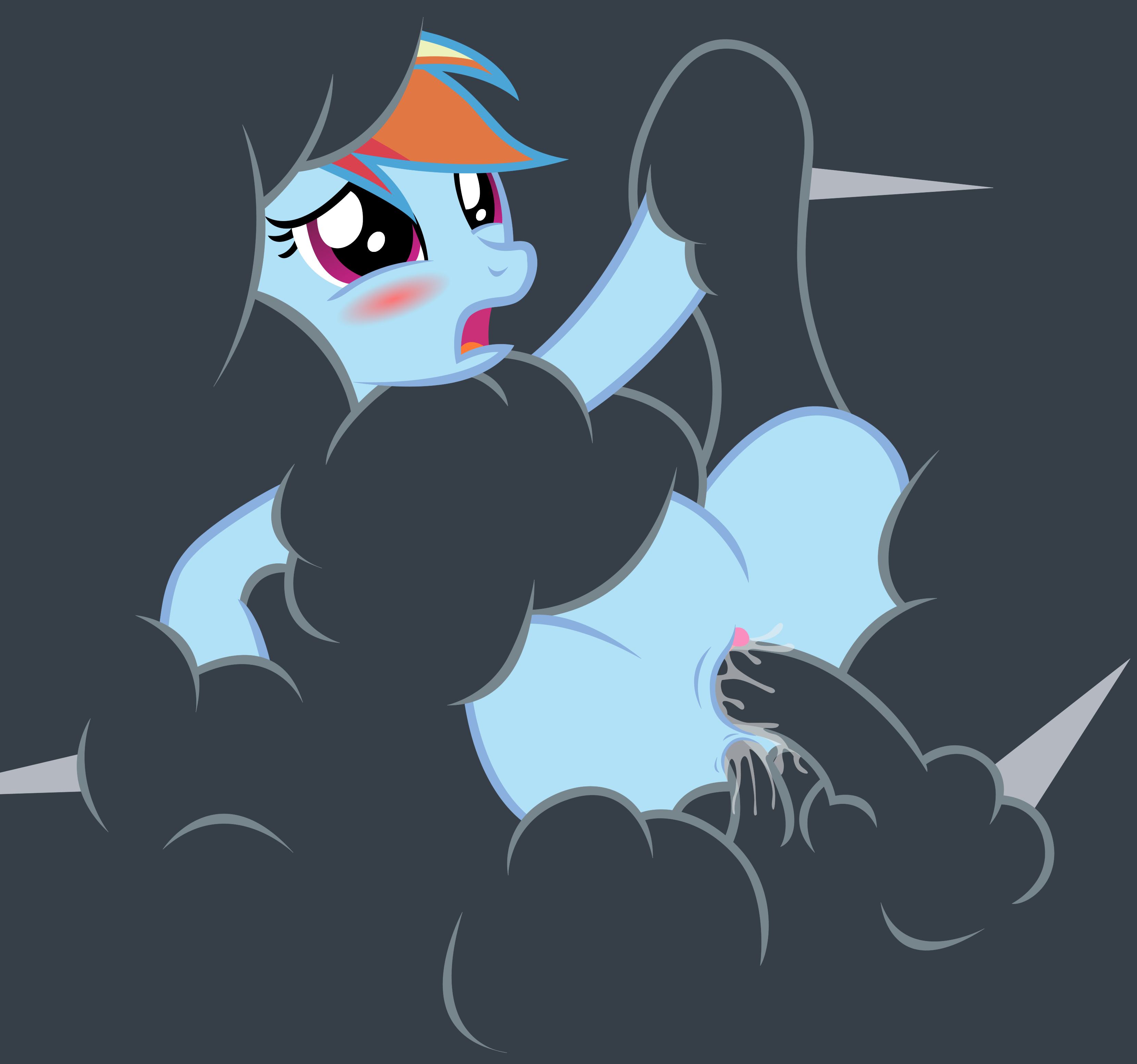 Rule34 – If it exists, there is porn of it / badumsquish, rainbow dash (mlp) / 474618