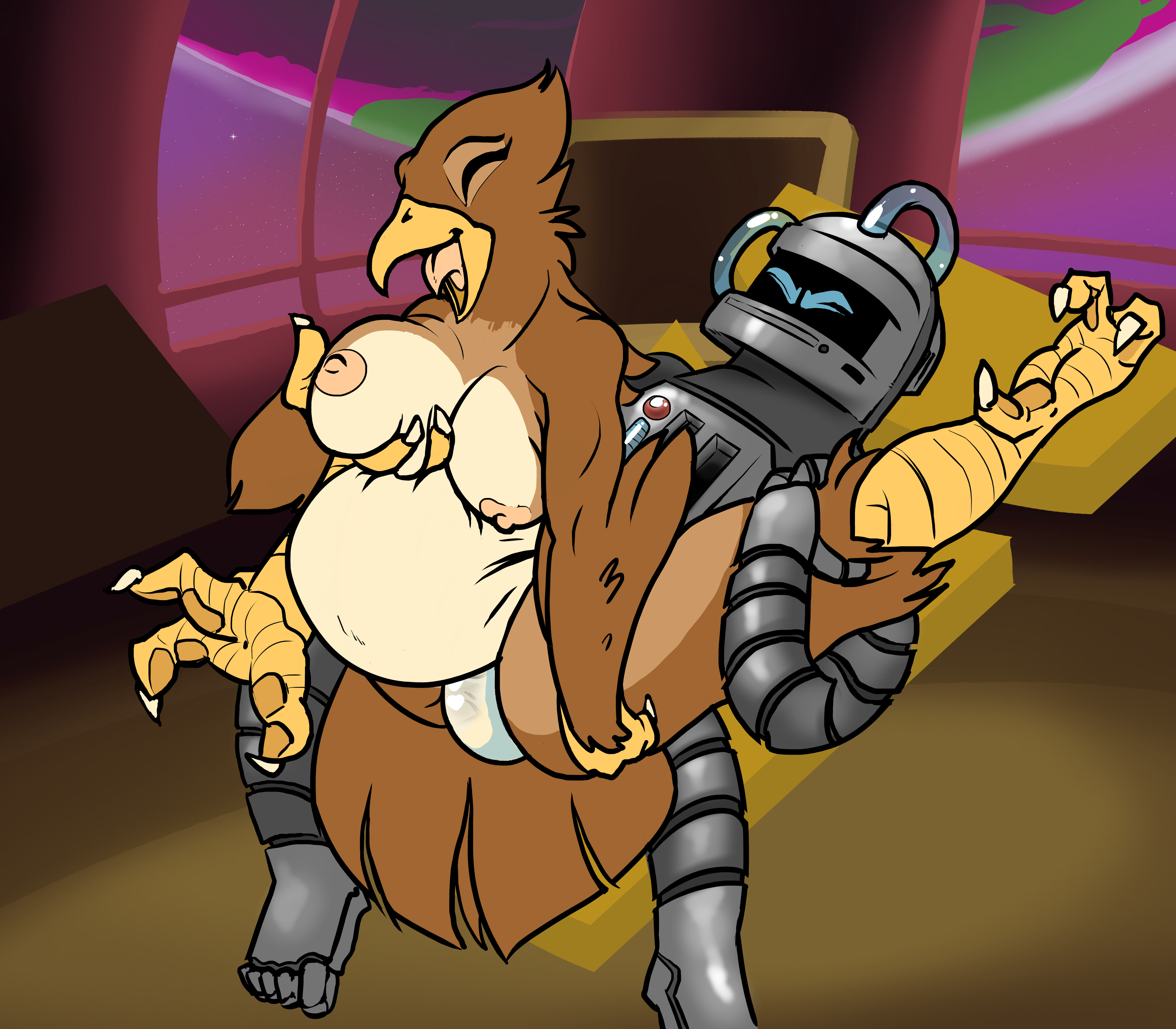 Rule34 – If it exists, there is porn of it / jjnblade, avian (starbound), glitch (starbound) / 9345062