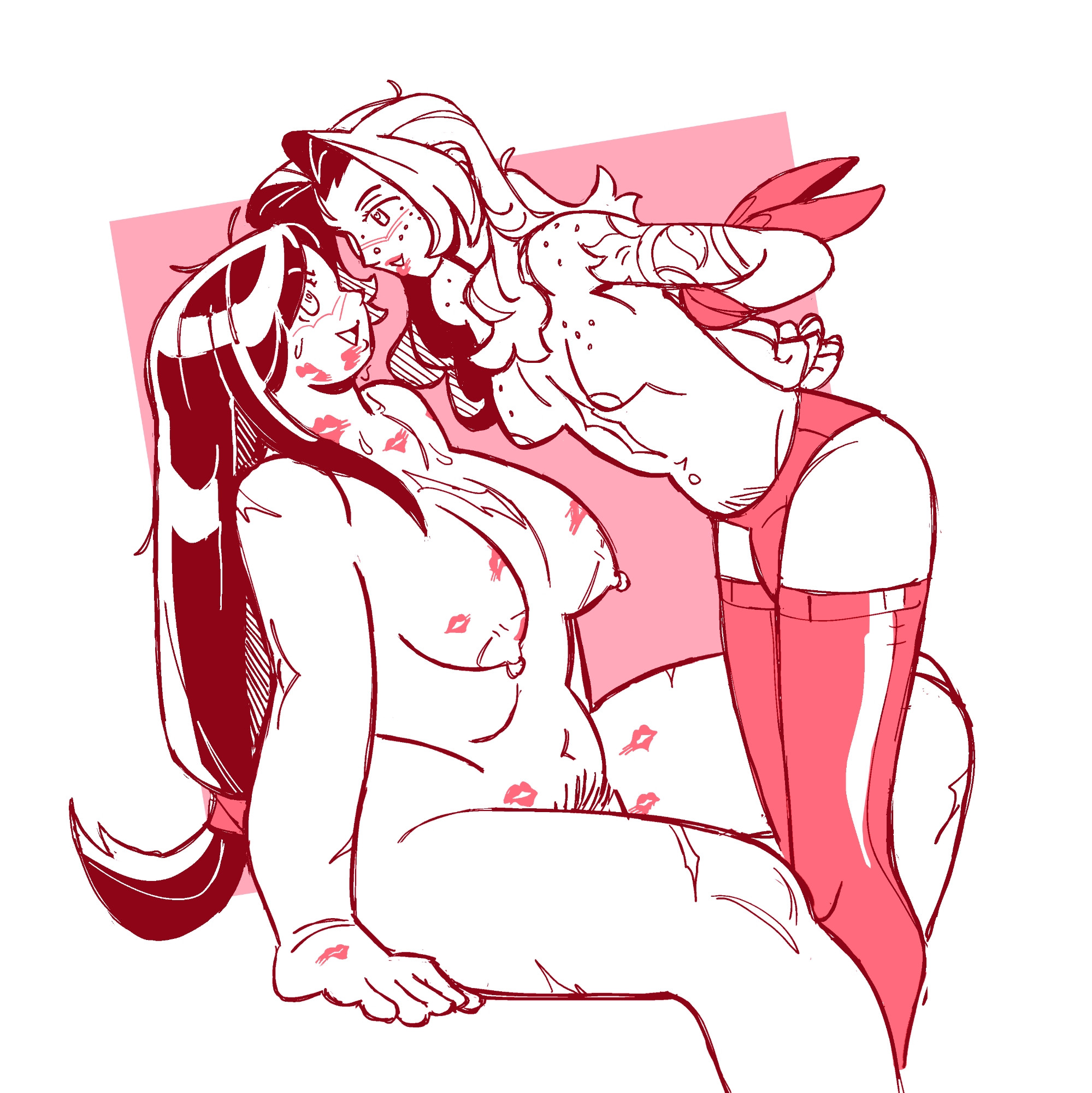 Rule34 – If it exists, there is porn of it / aerith gainsborough, tifa lockhart / 9350651