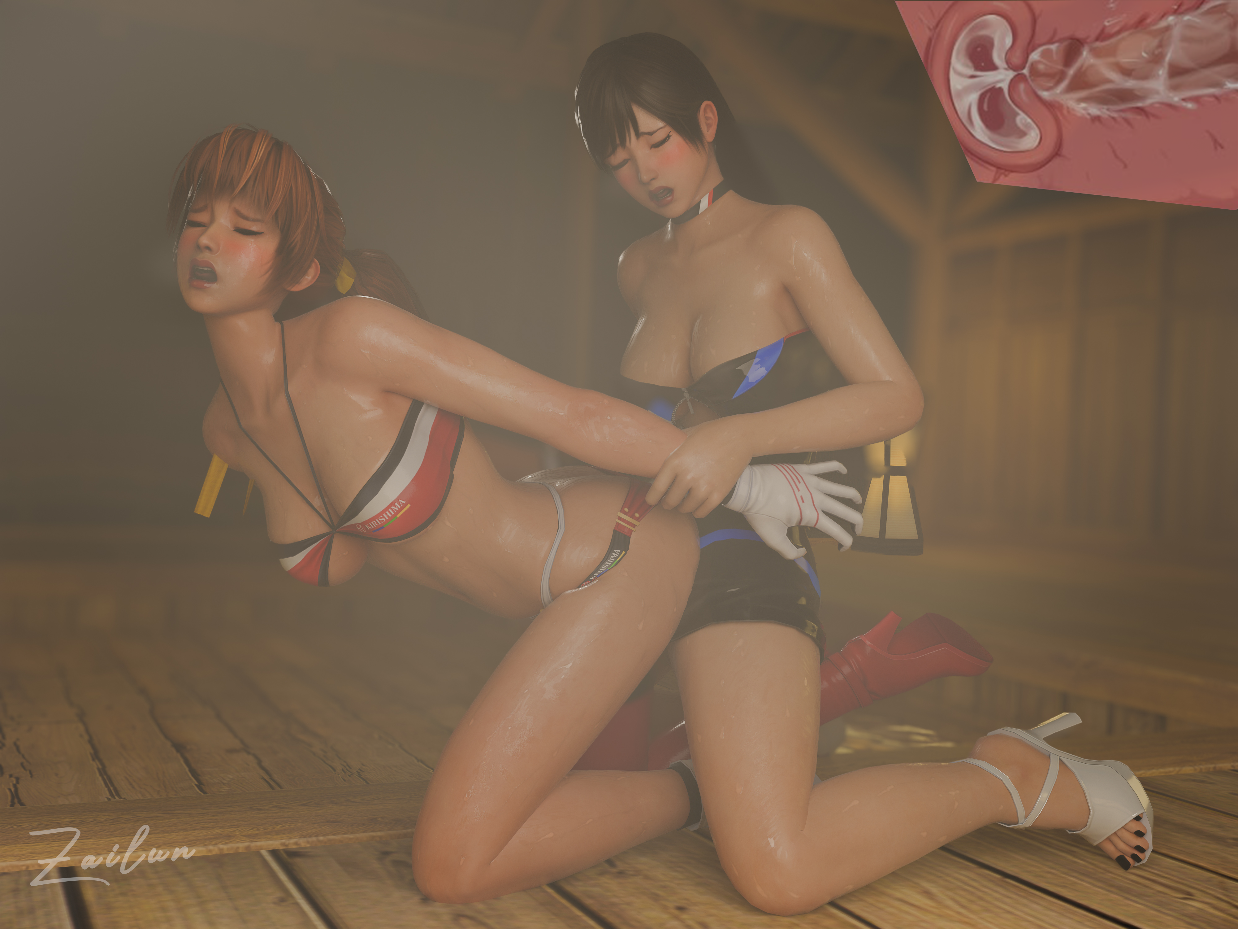 Rule34 – If it exists, there is porn of it / kasumi (doa), kokoro (doa) / 9350649