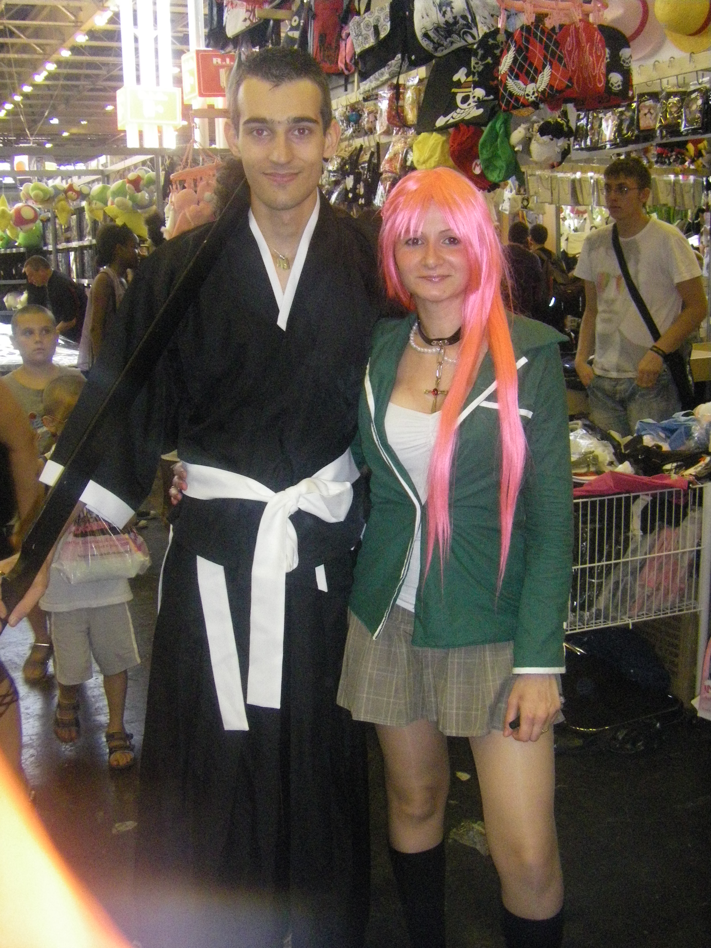akashiya moka, bleach, rosario+vampire, absurdres, highres, photo (medium), akashiya moka (cosplay), cosplay, gdr-games