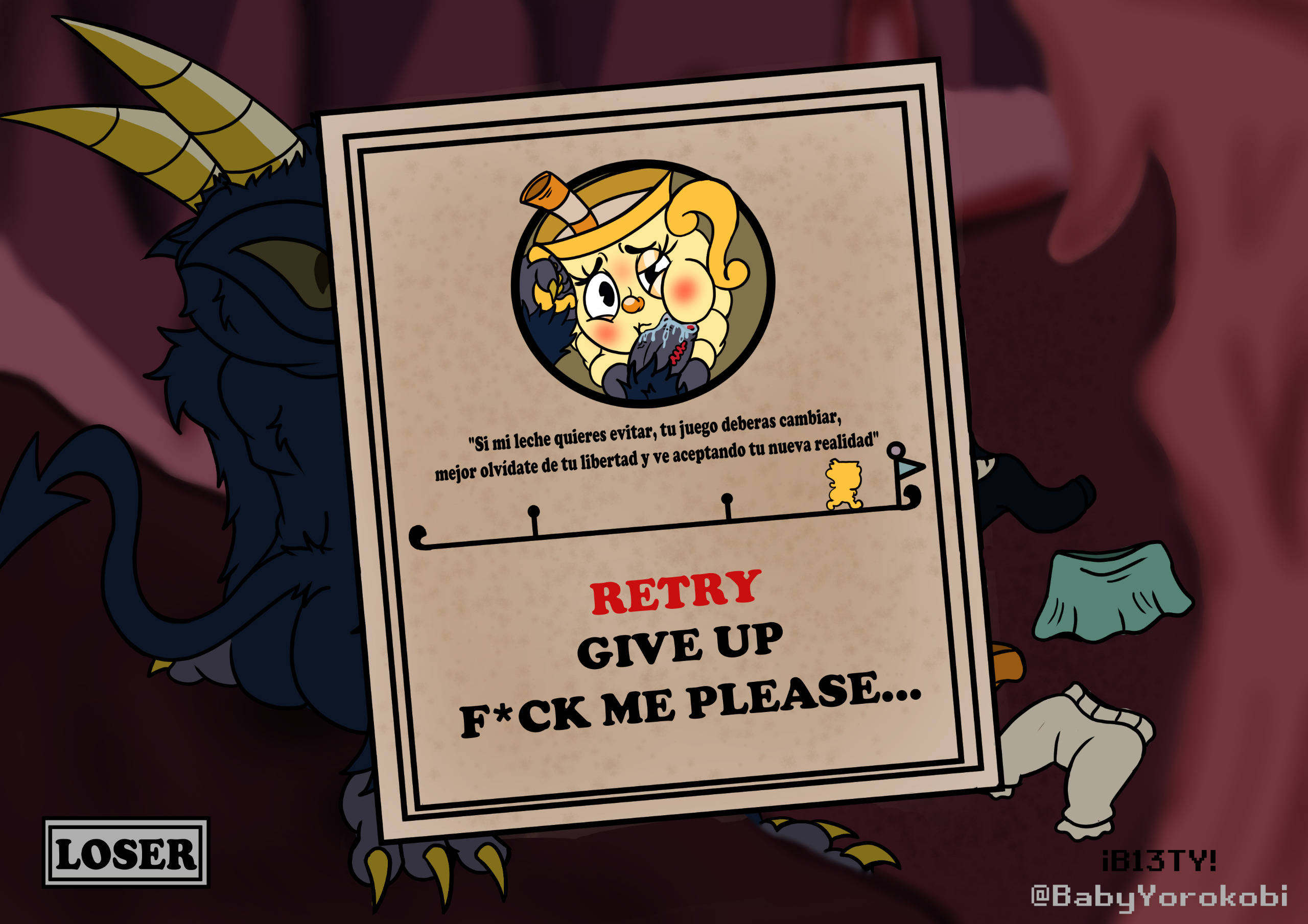 Rule34 – If it exists, there is porn of it / ms. chalice, the devil (cuphead) / 9358309