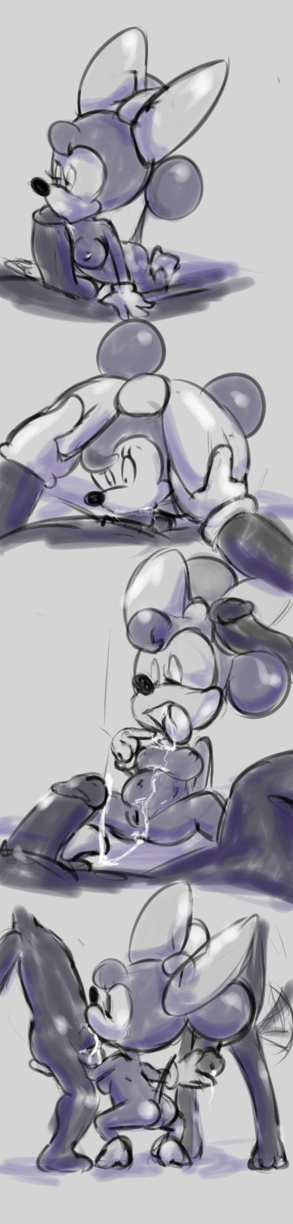 Rule34 – If it exists, there is porn of it / freeflyspecter, mickey mouse, minnie mouse / 475868