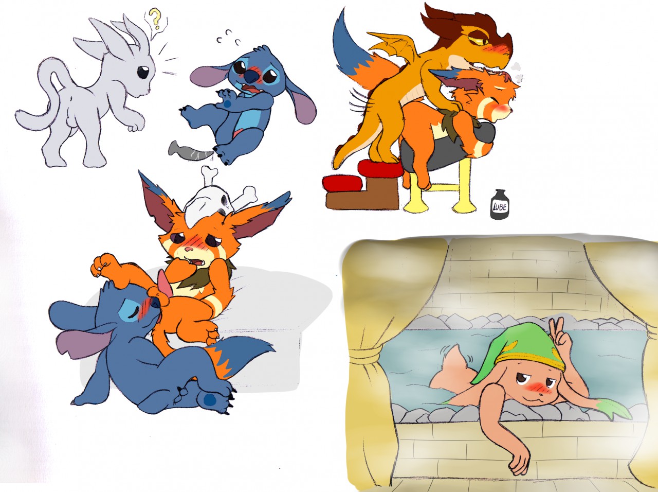 Rule34 – If it exists, there is porn of it / vitrex, experiment (species), gnar, ori, riggle, stitch, yordle / 476722