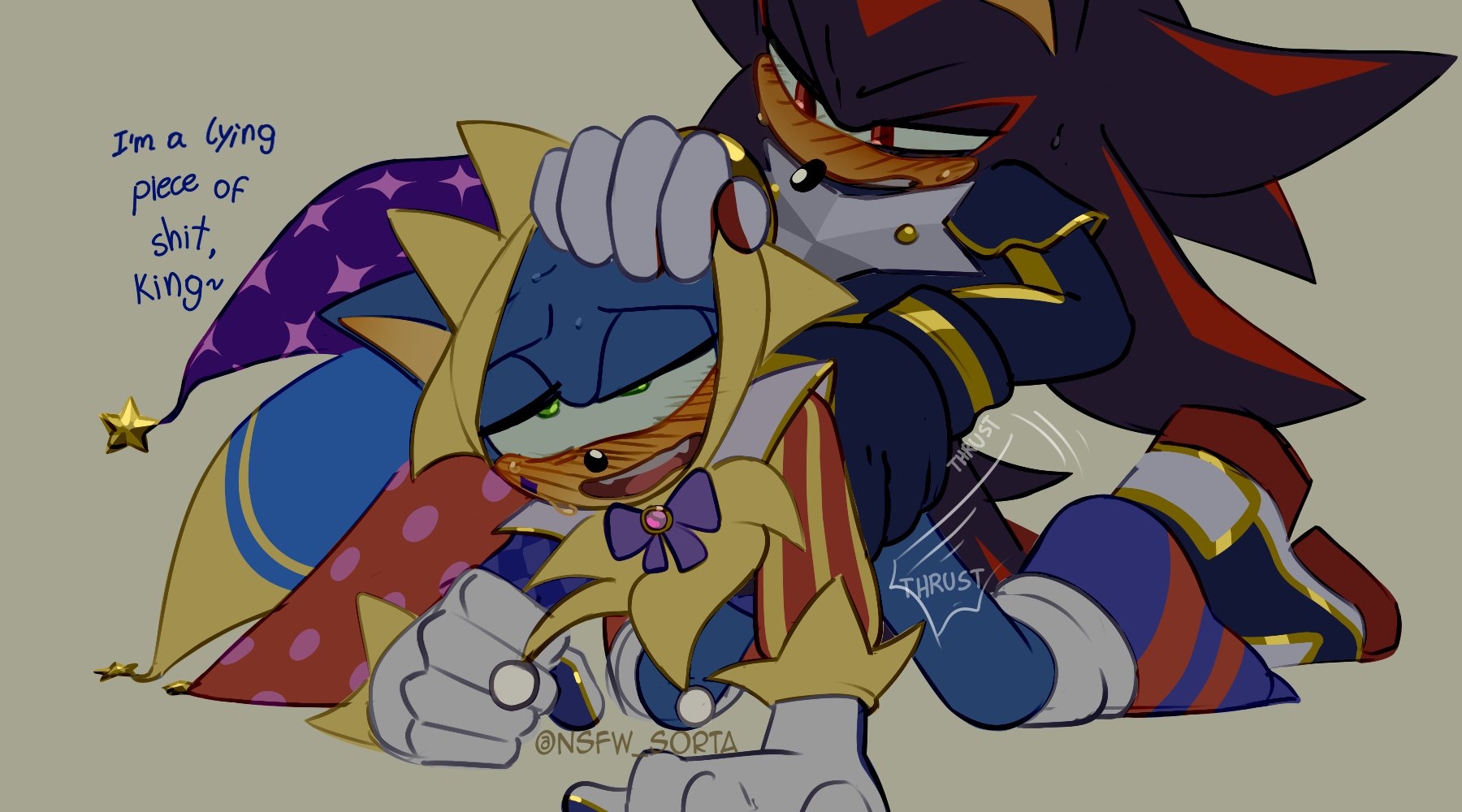 Rule34 – If it exists, there is porn of it / jester, shadow the hedgehog, sonic the hedgehog / 9371700