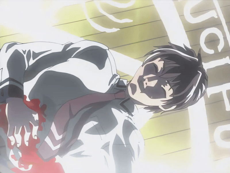 minase taki, shiraki rika, bible black, bible black night of the walpulgiss, animated, animated gif, tagme, 00s, 1boy, 1girl, 2002, ass, black thighhighs, blonde hair, blood, blush, breasts, clitoris, cowgirl position, cum, cum in pussy, drill hair, drill sidelocks, from behind, girl on top, green eyes, hetero, indoors, large breasts, long hair, magic circle, nipples, ritual, school uniform, sex, sideboob, sidelocks, spread legs, stabed, straddling, sweat, thighhighs, thighs, vaginal, yandere