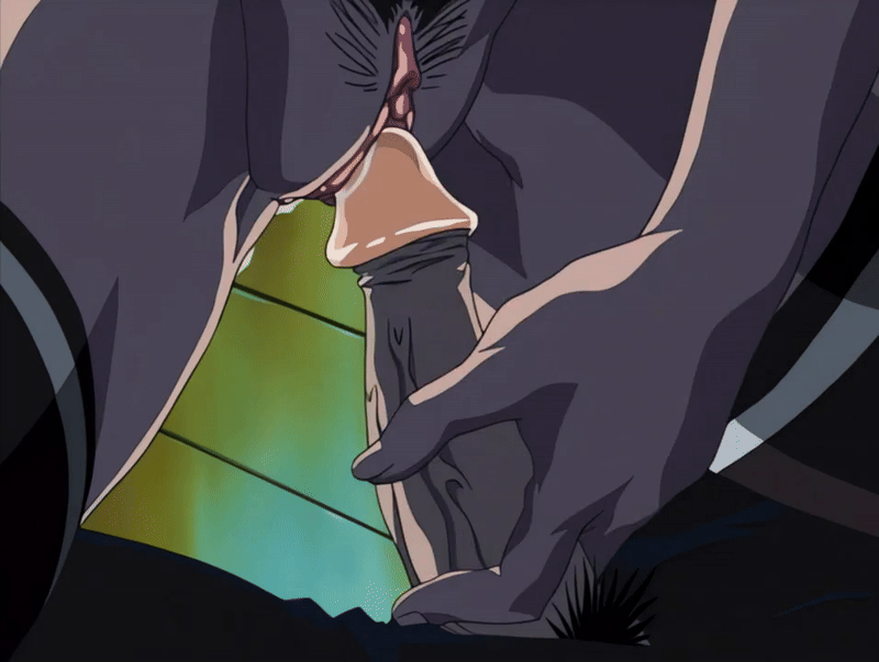 minase taki, shiraki rika, bible black, bible black night of the walpulgiss, animated, animated gif, anime screenshot, tagme, 00s, 1boy, 1girl, 2002, black thighhighs, clitoris, cowgirl position, female pubic hair, girl on top, hetero, male pubic hair, penis, pubic hair, pussy, pussy juice, sex, spread legs, straddling, teasing, thighhighs, uncensored, vaginal, yandere