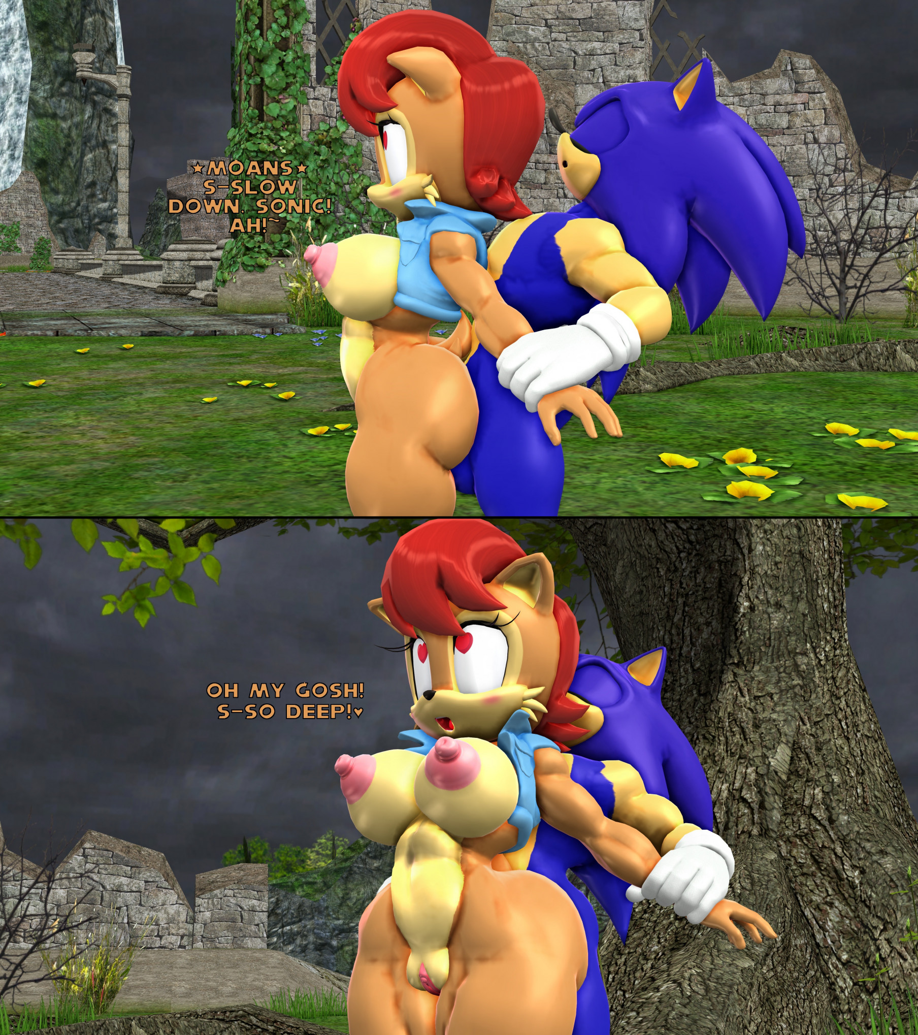 Rule34 – If it exists, there is porn of it / sally acorn, sonic the hedgehog / 9377425