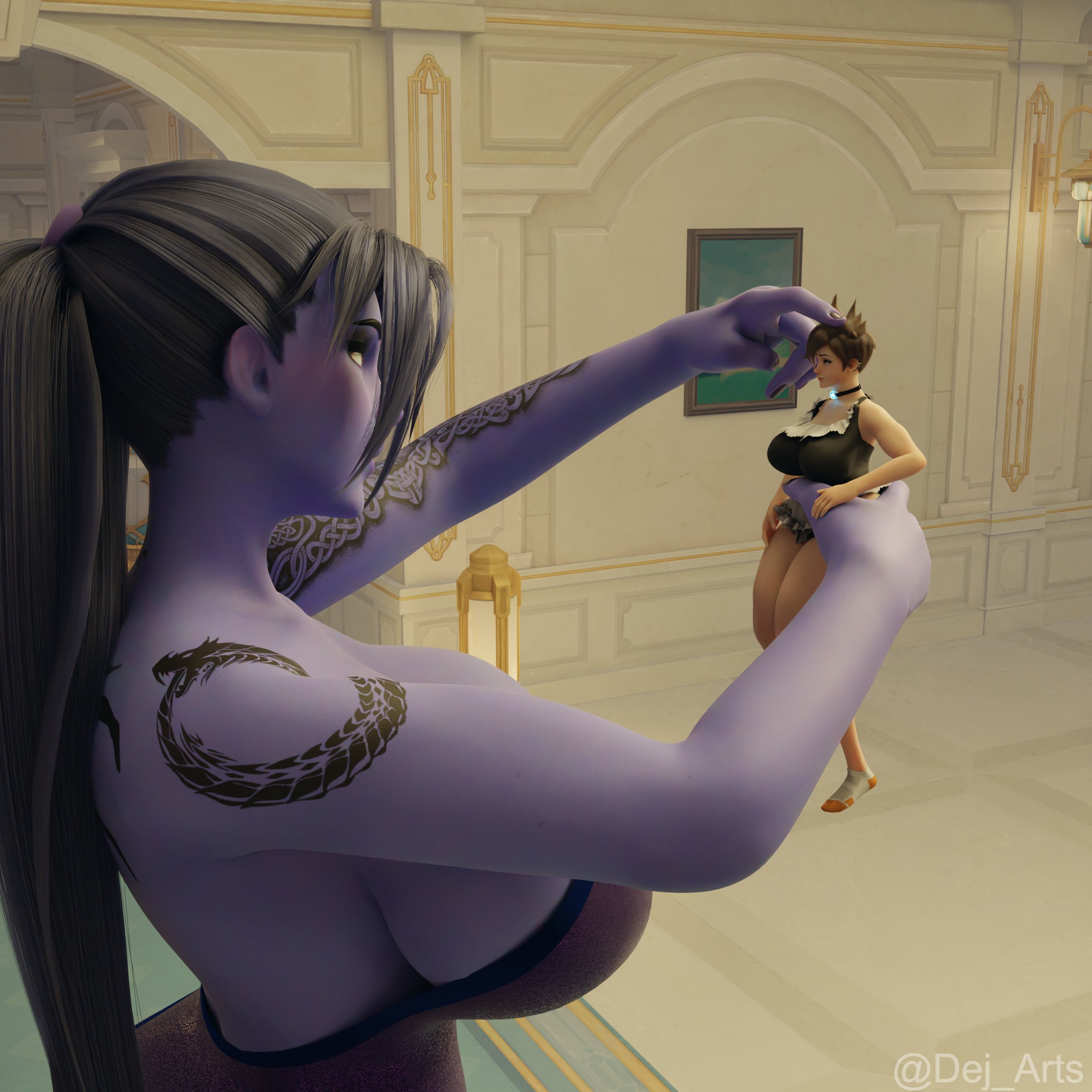 Rule34 – If it exists, there is porn of it / tracer, widowmaker / 9379828