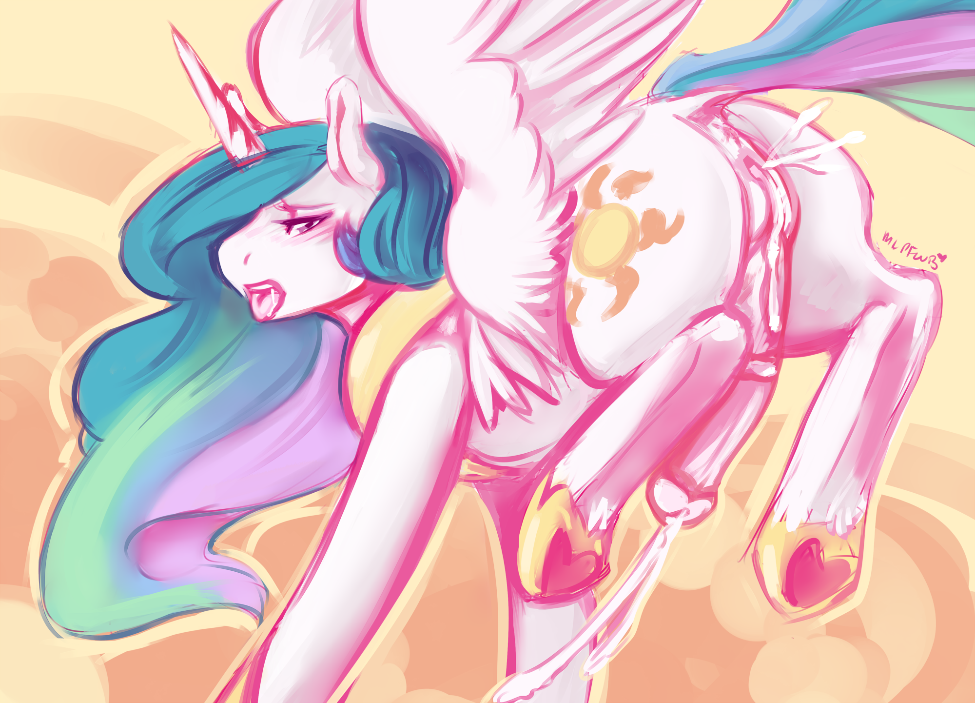 Rule34 – If it exists, there is porn of it / aries84, princess celestia (mlp) / 477426