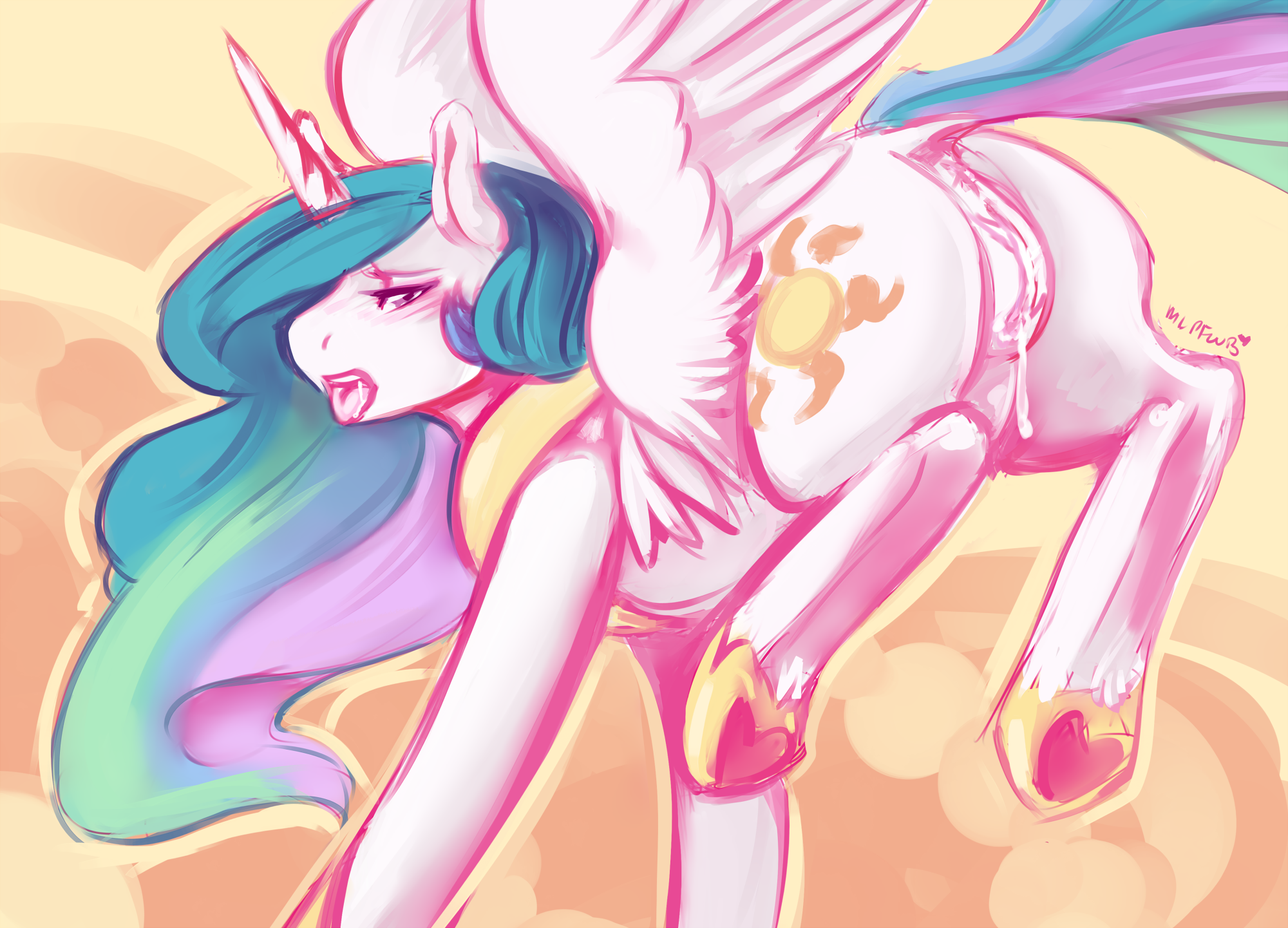 Rule34 – If it exists, there is porn of it / aries84, princess celestia (mlp) / 477452
