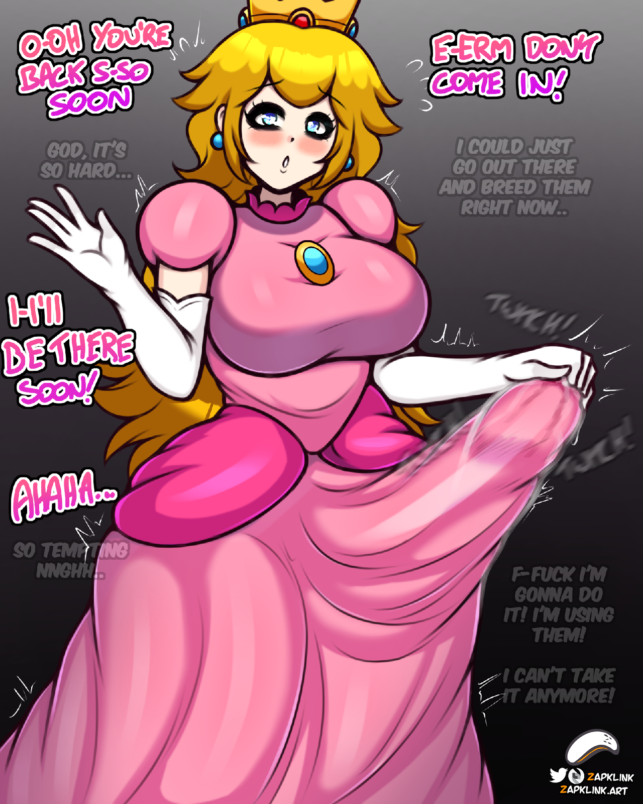 Rule34 – If it exists, there is porn of it / zapklink, princess peach / 9383477