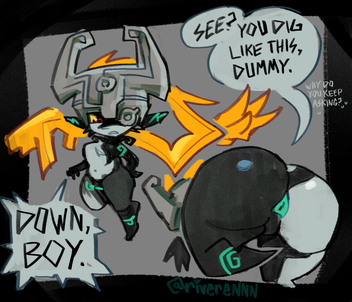 Rule34 – If it exists, there is porn of it / midna / 9384675