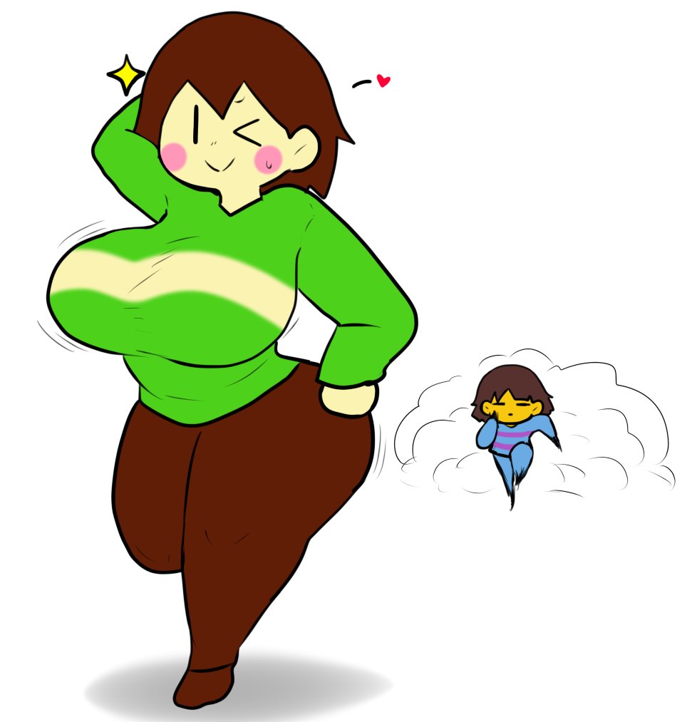 Rule34 – If it exists, there is porn of it / enigi09, chara, frisk / 9385309