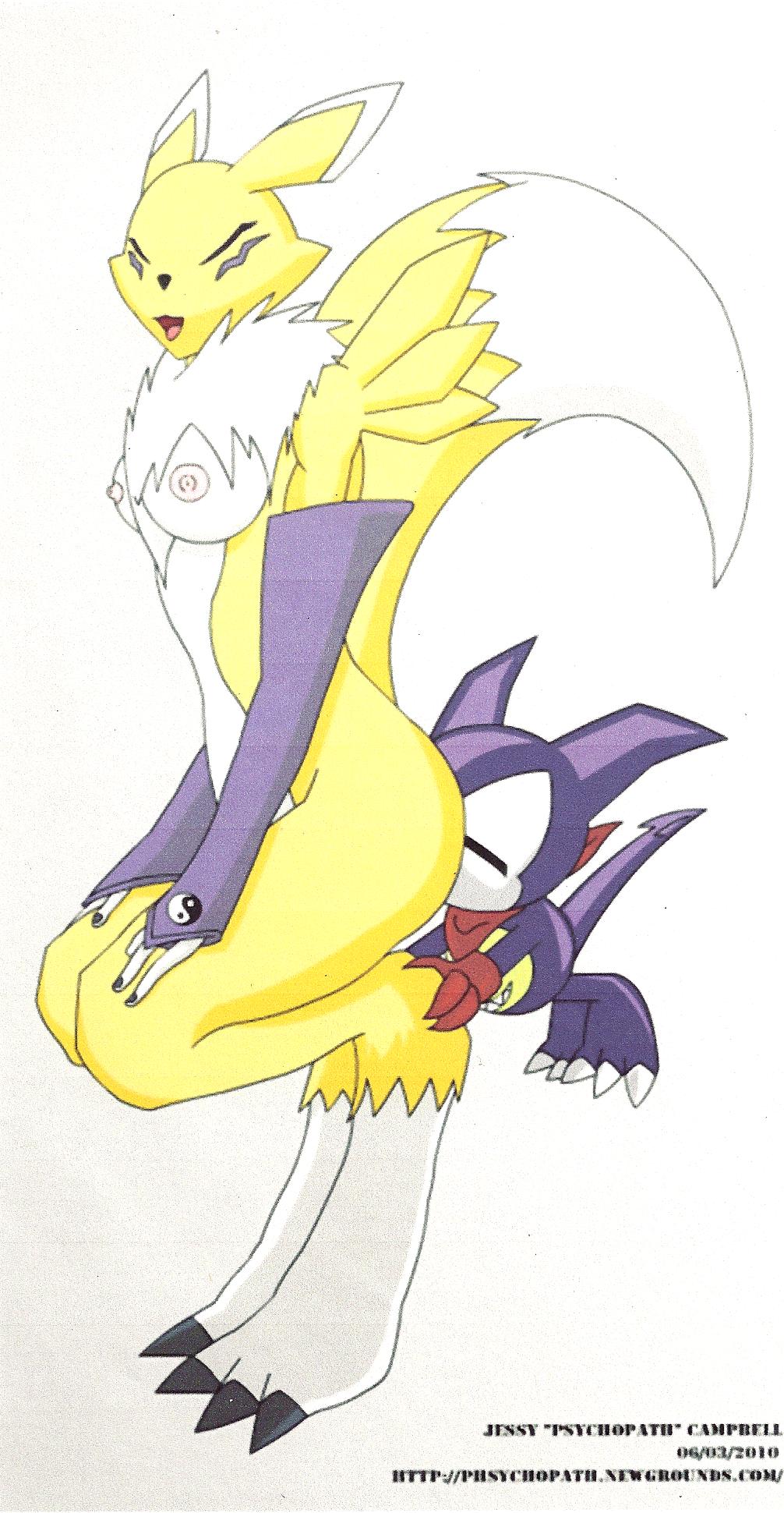 Rule34 – If it exists, there is porn of it / impmon, renamon / 478008