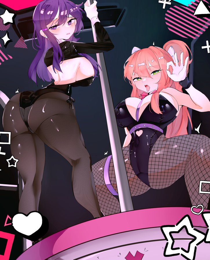 Rule34 – If it exists, there is porn of it / monika (doki doki literature club), yuri (doki doki literature club) / 9391344