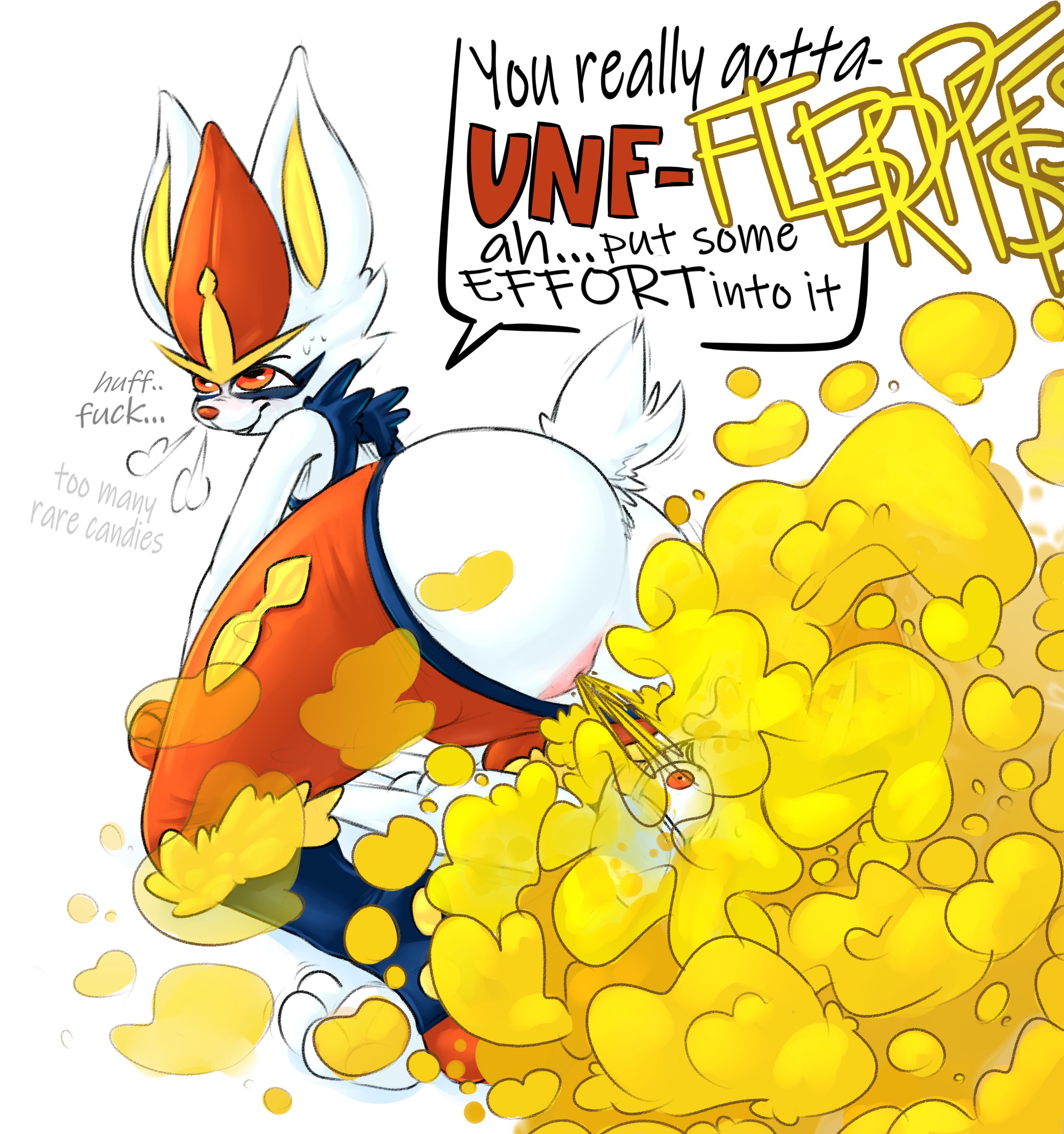 Rule34 – If it exists, there is porn of it / cinderace, pokemon (species), scorbunny / 9391342