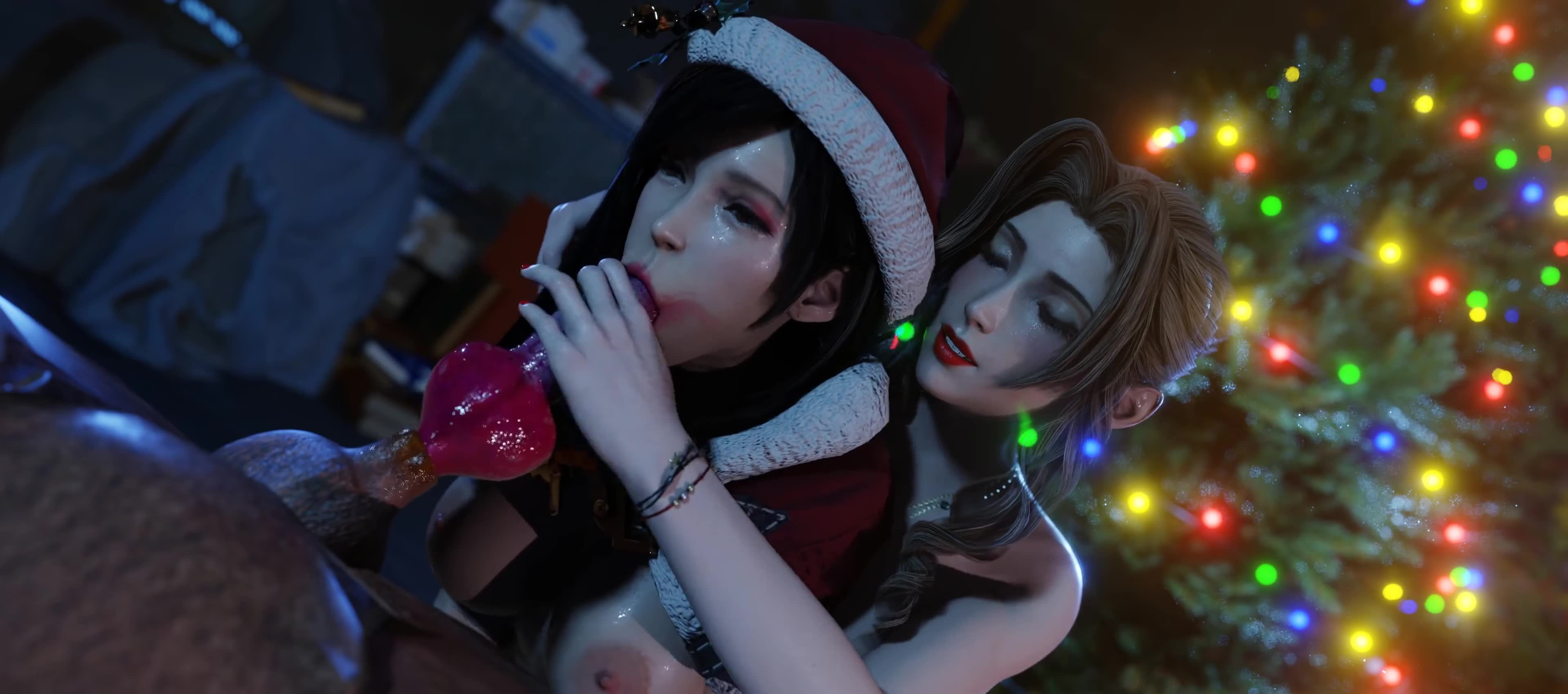 Rule34 – If it exists, there is porn of it / blueberg, aerith gainsborough, red xiii, tifa lockhart / 9394244