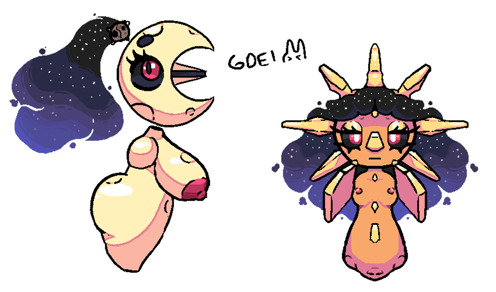 Rule34 – If it exists, there is porn of it / lunatone, pokemon (species), solrock / 9400936