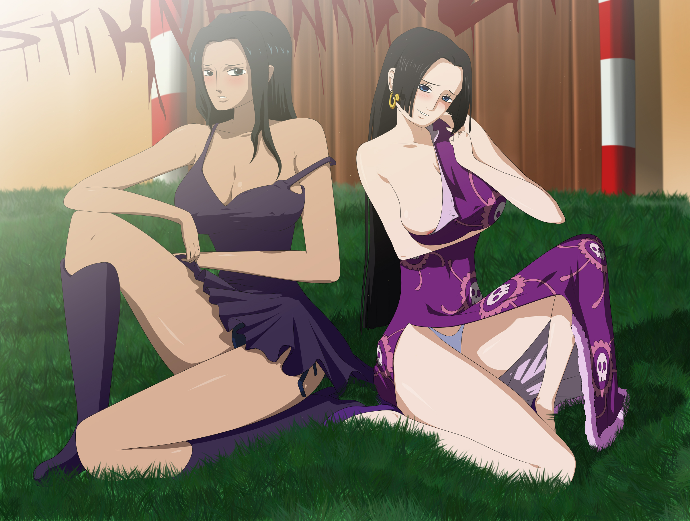 Rule34 – If it exists, there is porn of it / stiky finkaz, boa hancock, nico robin / 479430