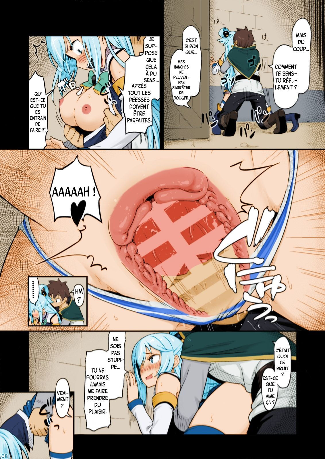 Rule34 – If it exists, there is porn of it / aqua (konosuba), satou kazuma / 9408082