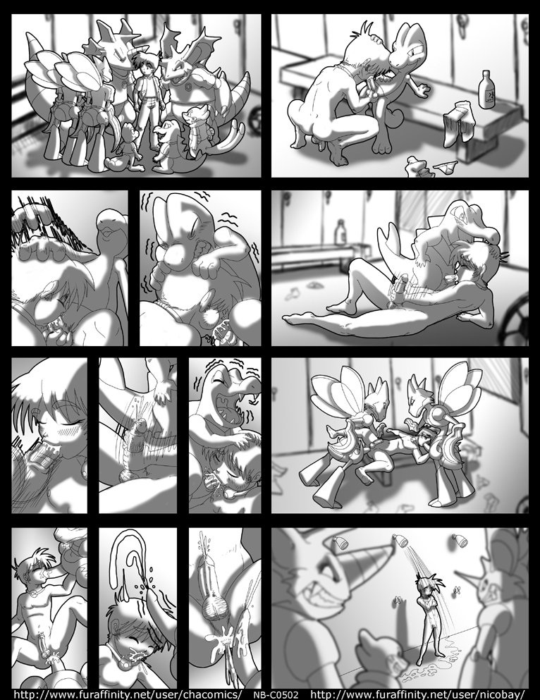 Rule34 – If it exists, there is porn of it / nidoking, totodile, treecko / 479866