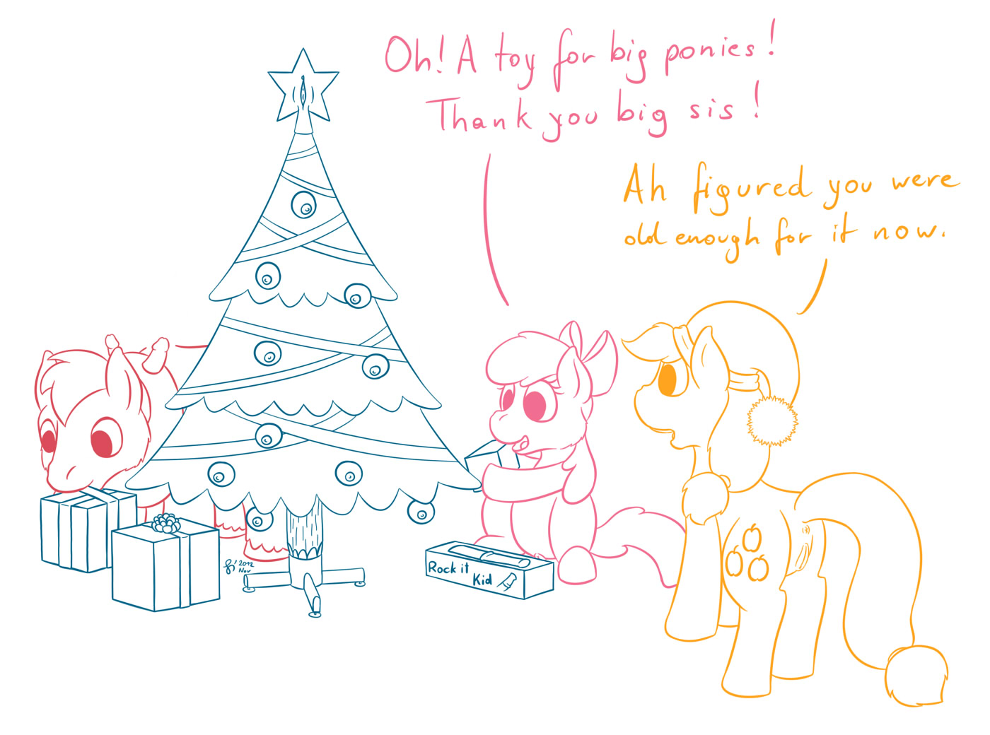 Rule34 – If it exists, there is porn of it / apple bloom (mlp), applejack (mlp), big macintosh / 480109