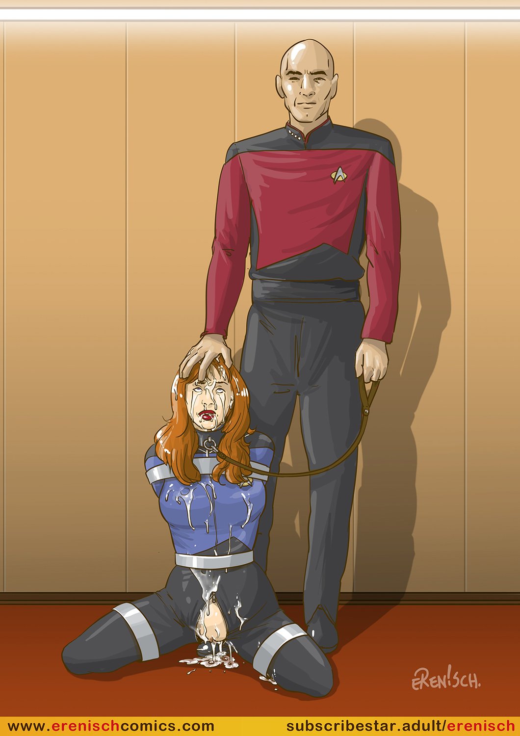 Rule34 – If it exists, there is porn of it / erenisch, beverly crusher, jean-luc picard / 9417255