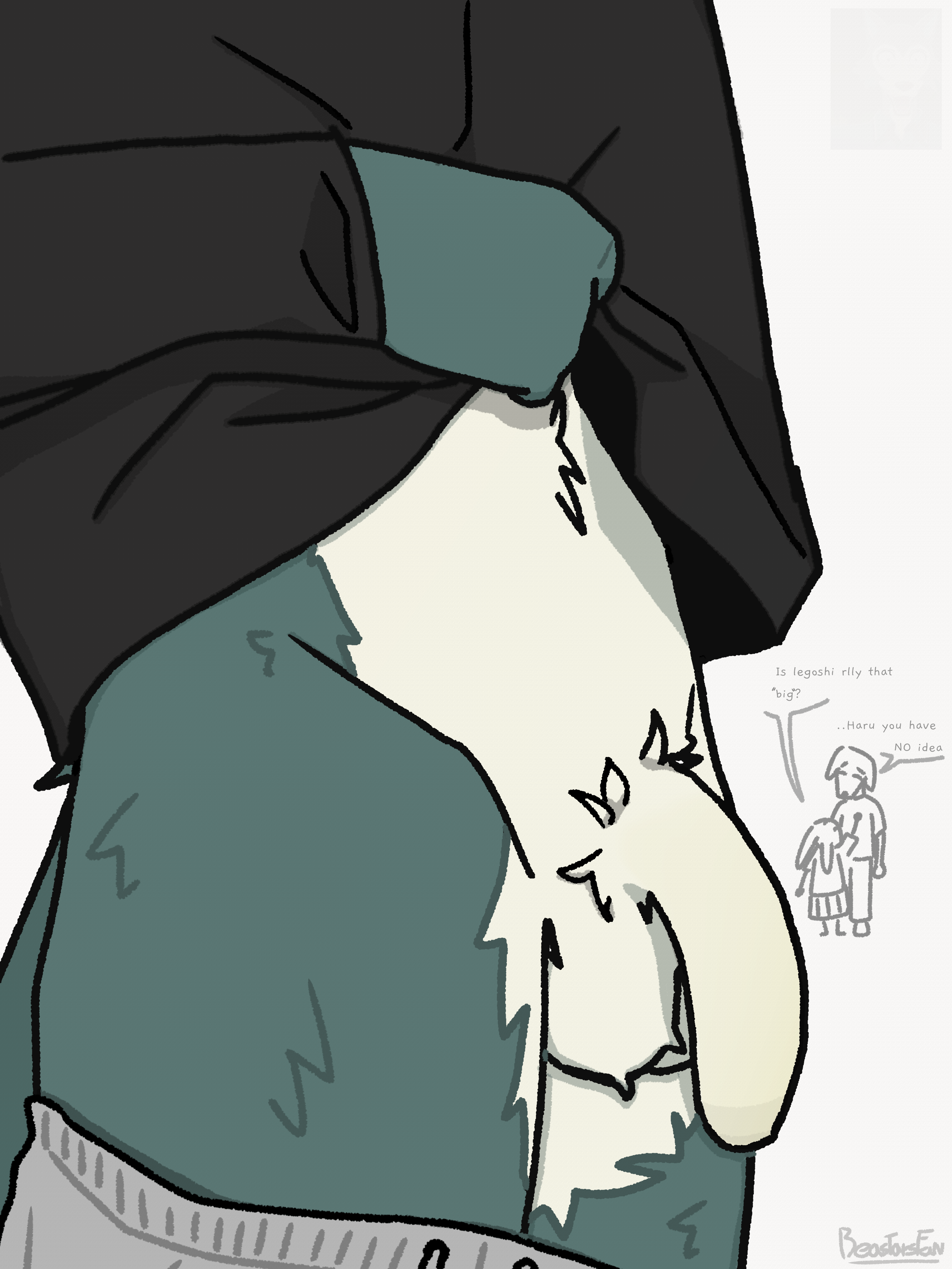 Rule34 – If it exists, there is porn of it / haru (beastars), jack (beastars), legoshi (beastars) / 9420173