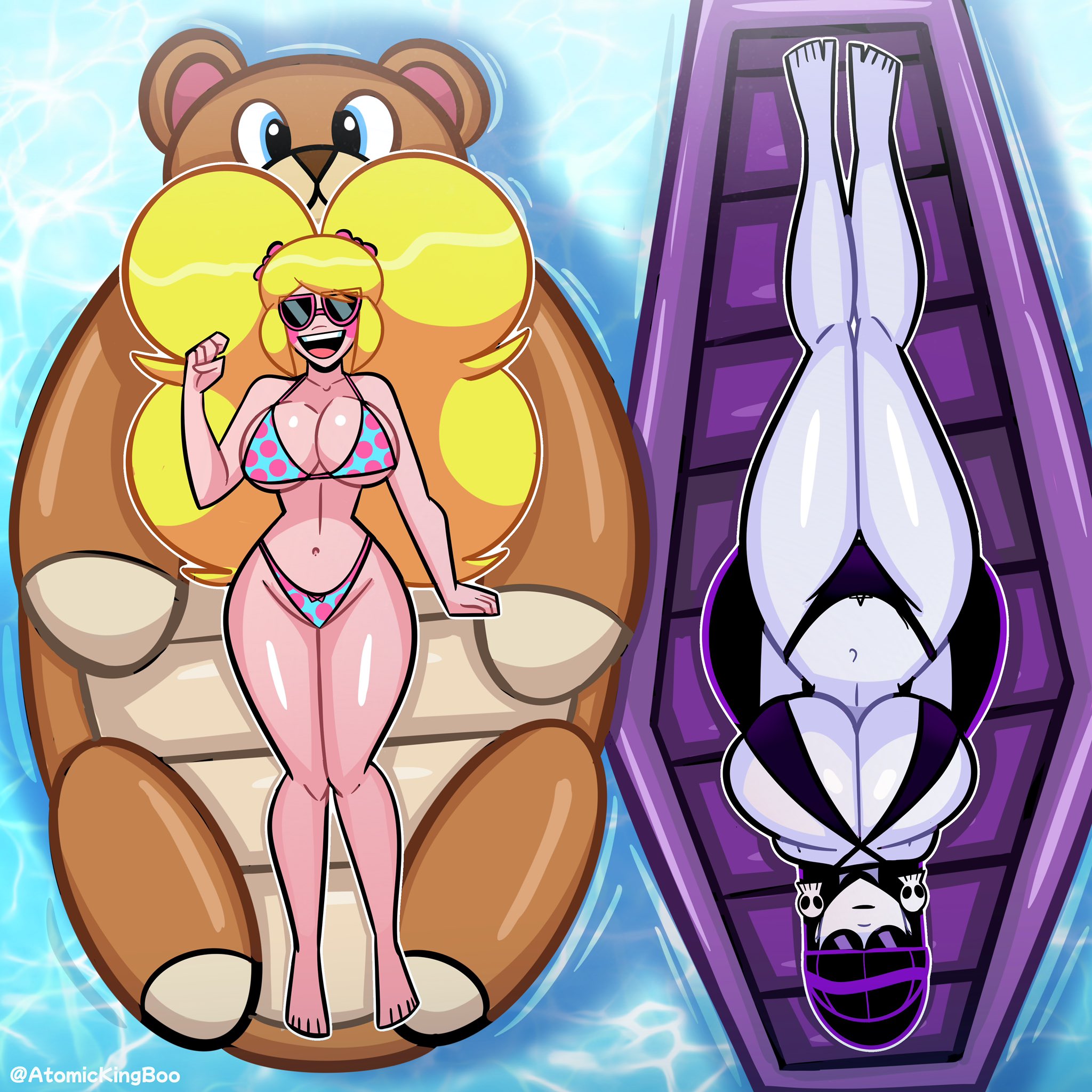 Rule34 – If it exists, there is porn of it / atomickingboo, lindel dollice quilten, oc, original character / 9422310