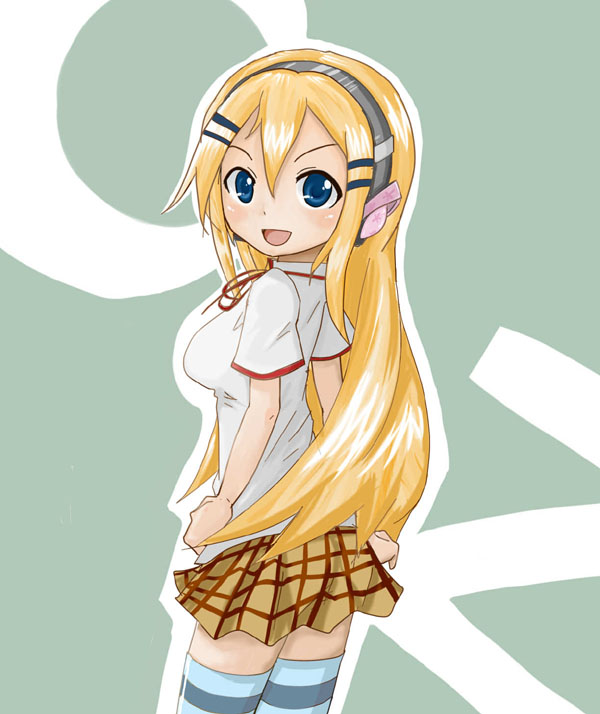 oz, dorothy (oz), koa, oz (manga), bad id, bad pixiv id, 1girl, female focus, hair ornament, hairclip, headphones, solo