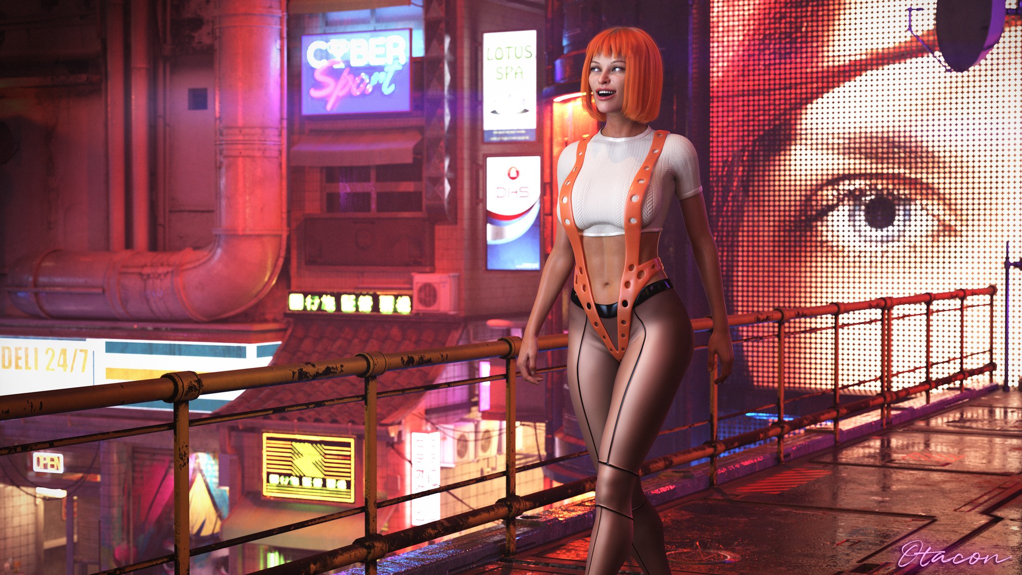 Rule34 – If it exists, there is porn of it / otacon212, leeloo / 9427271