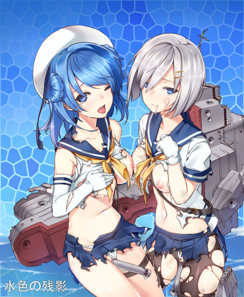 Rule34 – If it exists, there is porn of it / kuro (kuronell), hamakaze (kantai collection), urakaze (kantai collection) / 480931