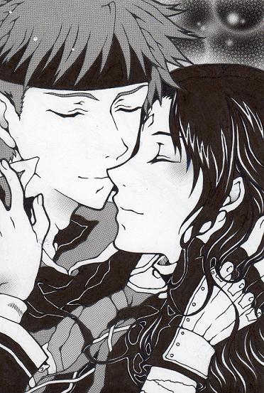 ike (fire emblem), soren (fire emblem), fire emblem, nintendo, 2boys, bandana, long hair, male focus, multiple boys, yaoi