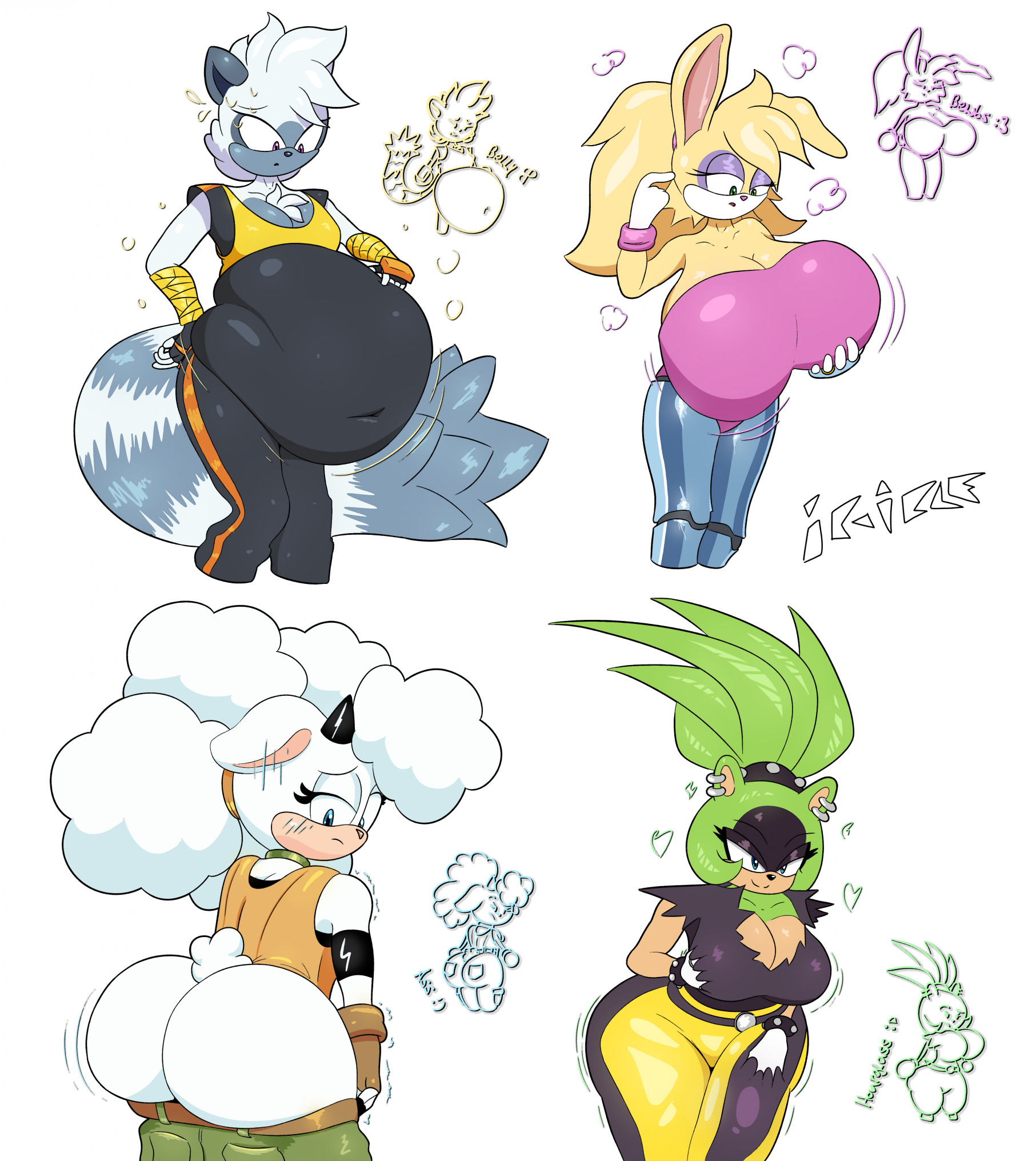 Rule34 – If it exists, there is porn of it / bunnie rabbot, tangle the lemur / 9429750