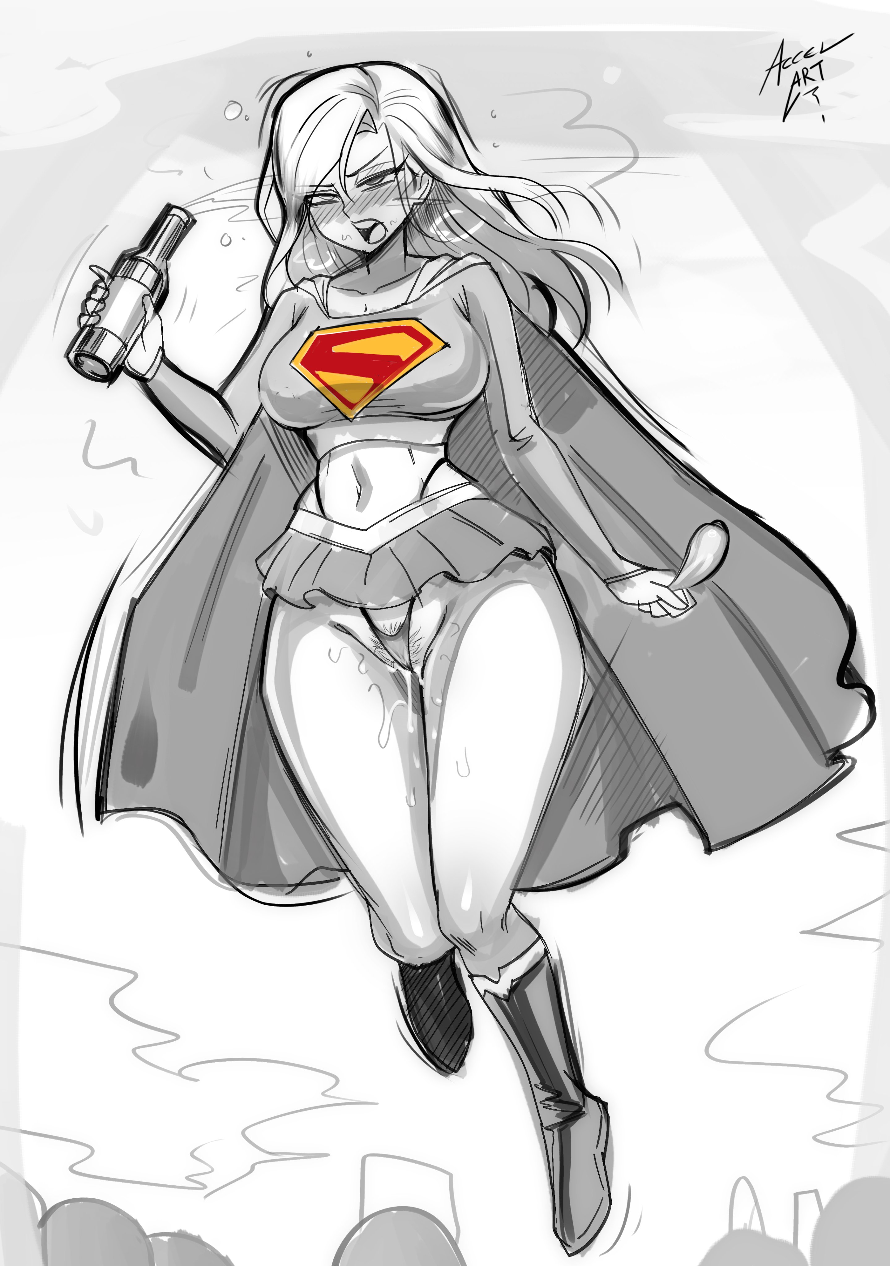 Rule34 – If it exists, there is porn of it / accelart, kara zor-el, supergirl / 9432233