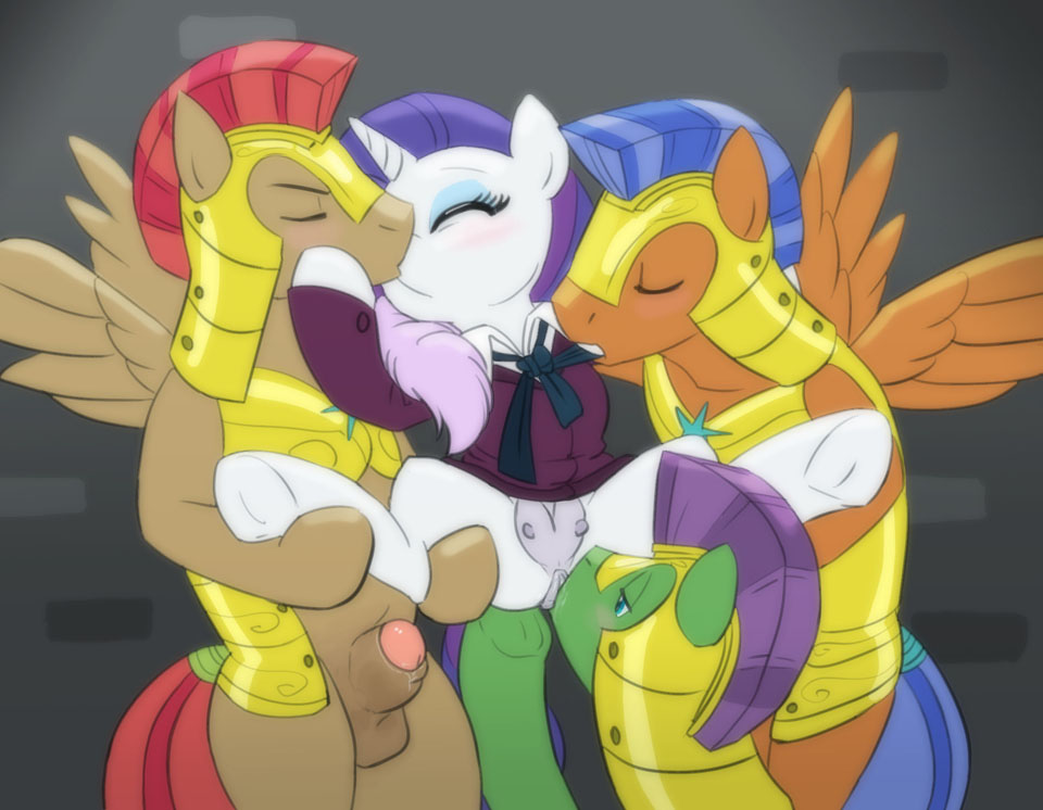 Rule34 – If it exists, there is porn of it / siansaar, rarity (mlp), royal guard (mlp) / 481280