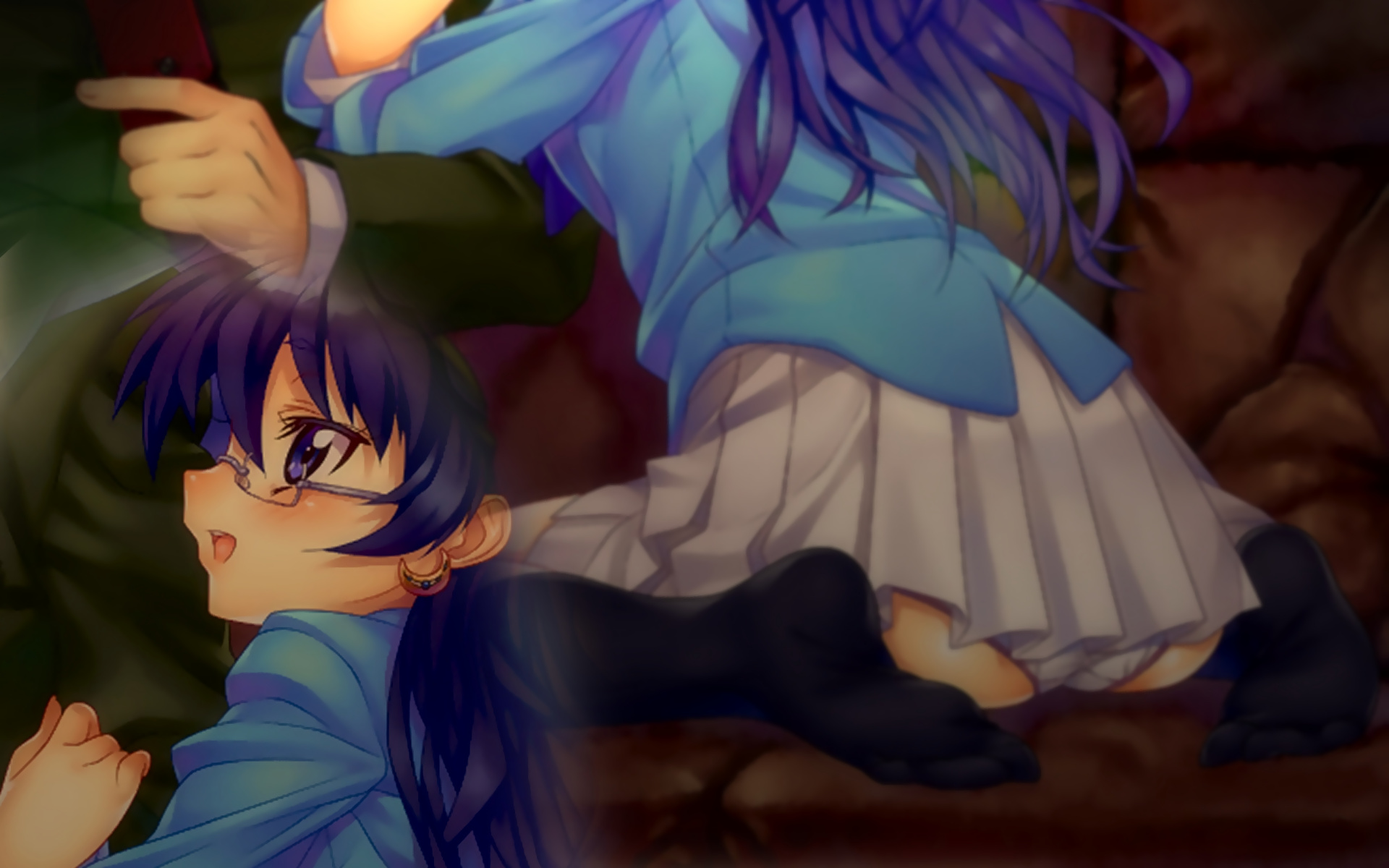 nogami aoi, zettai karen children, highres, 00s, loli, panties, pantyshot, uncensored, underwear