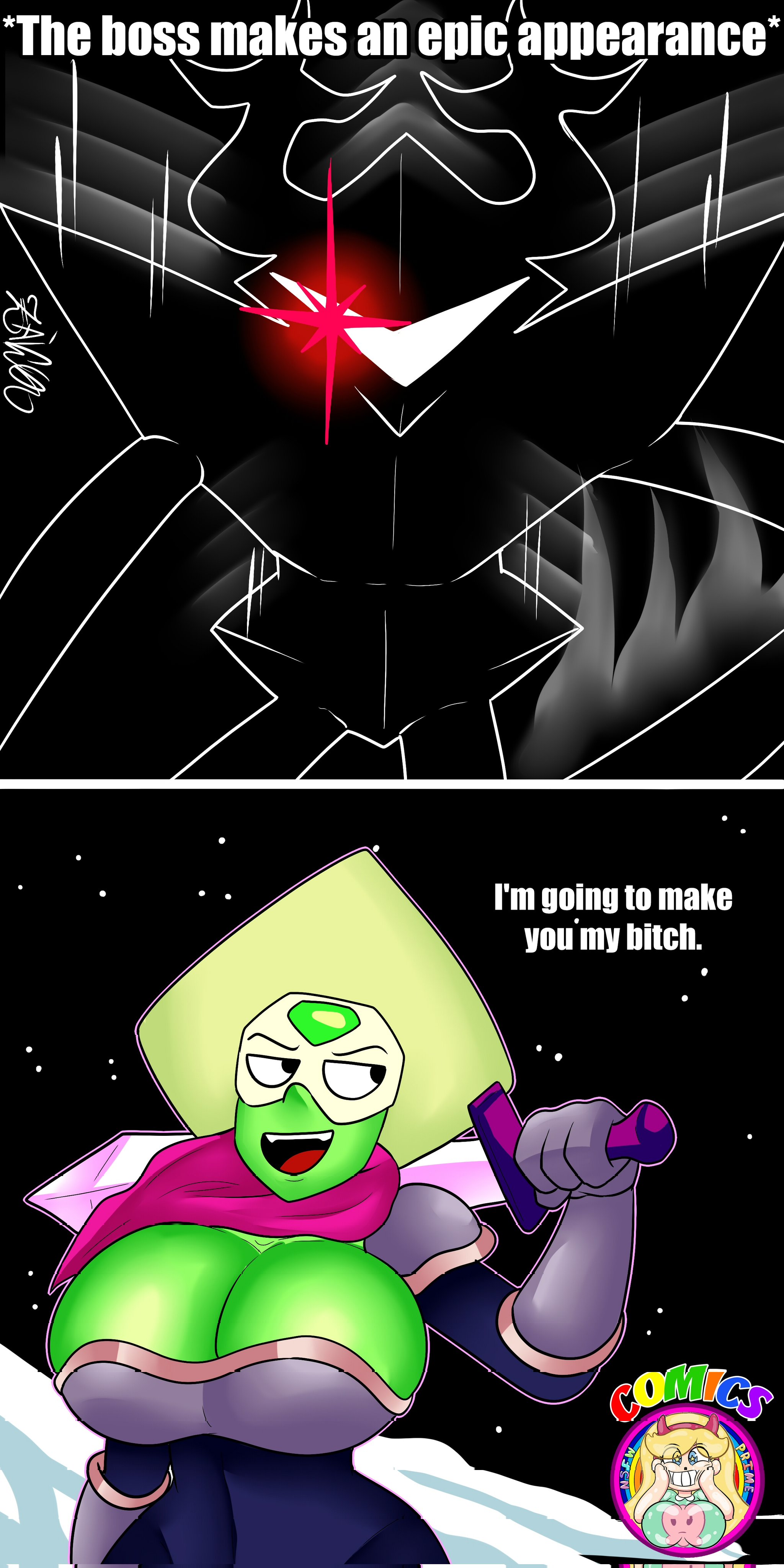 Rule34 – If it exists, there is porn of it / zaicomaster14, peridot (steven universe) / 9436913