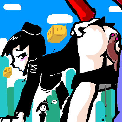 minuspal, bob-omb, nintendo, super mario bros. 1, lowres, personification, sex, uncensored