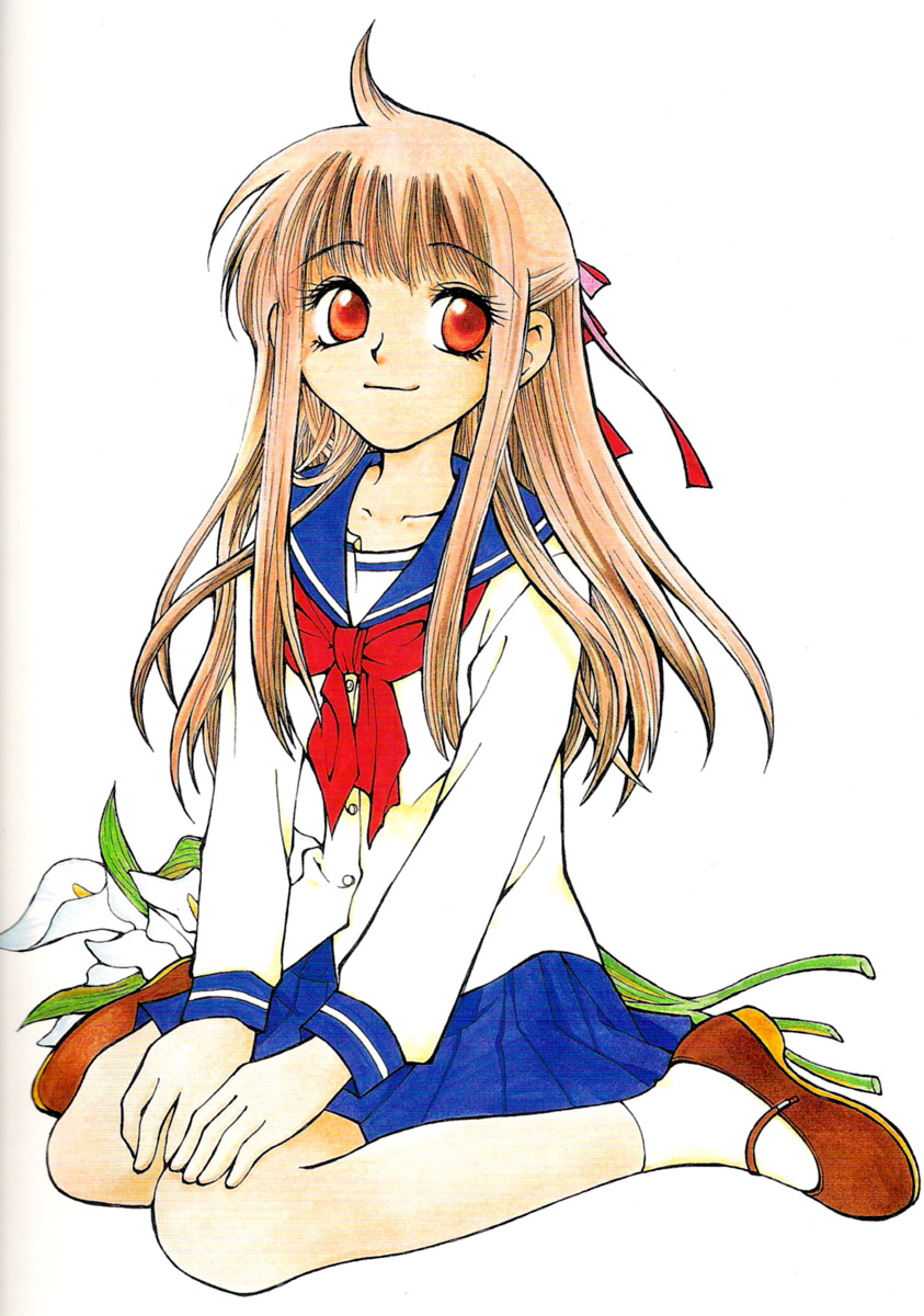 daidouji mayura, matantei loki ragnarok, highres, 00s, blonde hair, brown eyes, long hair, pink hair