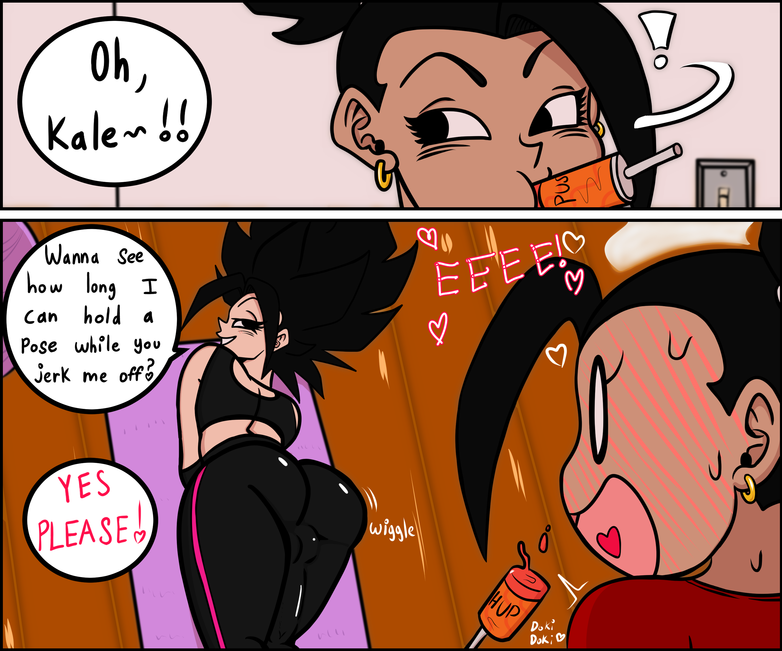 Rule34 – If it exists, there is porn of it / caulifla, kale / 9441775
