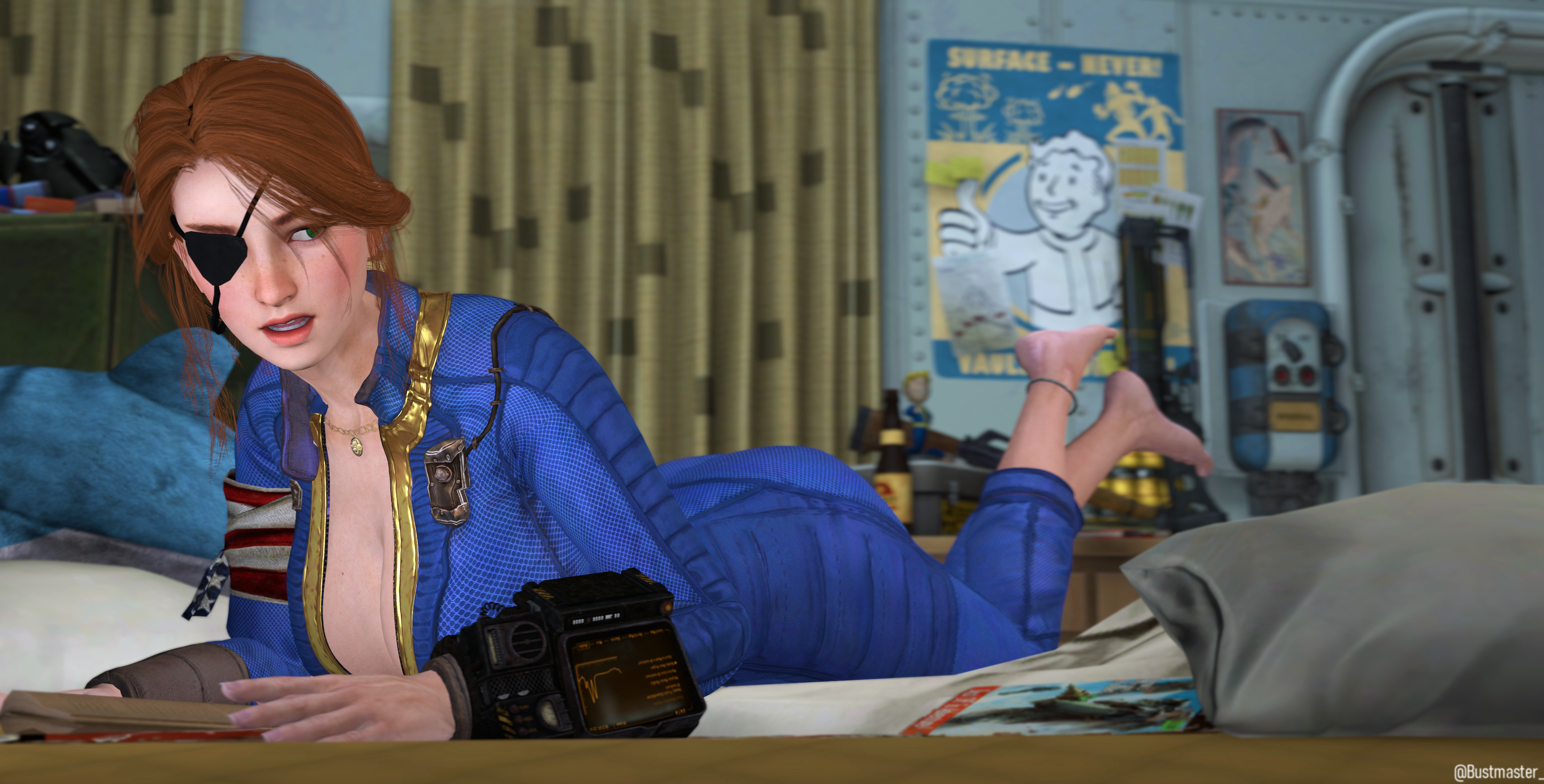 Rule34 – If it exists, there is porn of it / mila (doa), oc, original character, vault girl / 9442412