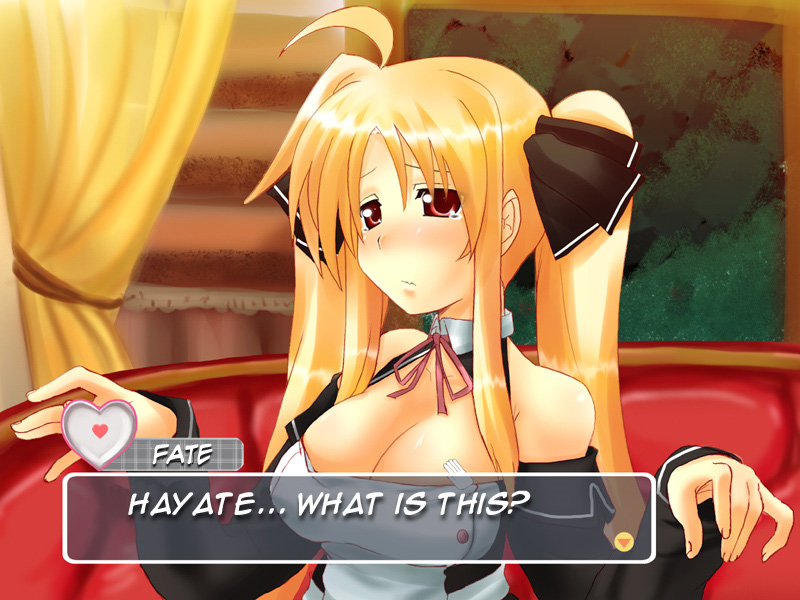 mian (dream c club), dream c club, dream c club (series), translated, blush, breasts, cleavage, tears, waitress