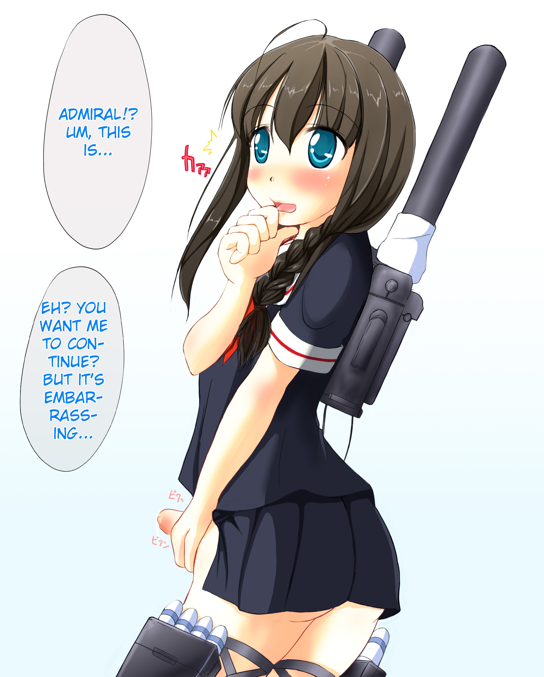 Rule34 – If it exists, there is porn of it / cst (cocost), shigure (kantai collection) / 483078