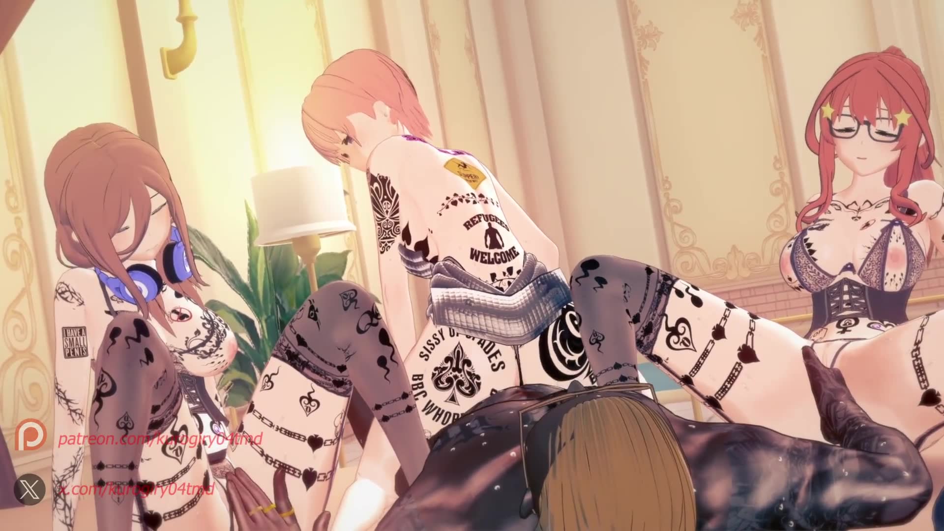 Rule34 – If it exists, there is porn of it / nakano ichika, nakano itsuki, nakano miku / 9458917